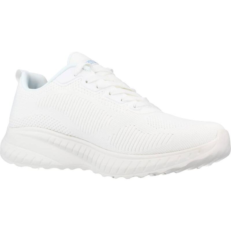 Baskets Femme Baskets Skechers BOBS SQUAD CHAOS - FACE O Blanc Blanc Skechers