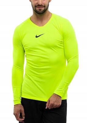 Herenthermisch ondershirt met lange mouwen nike limoengroen