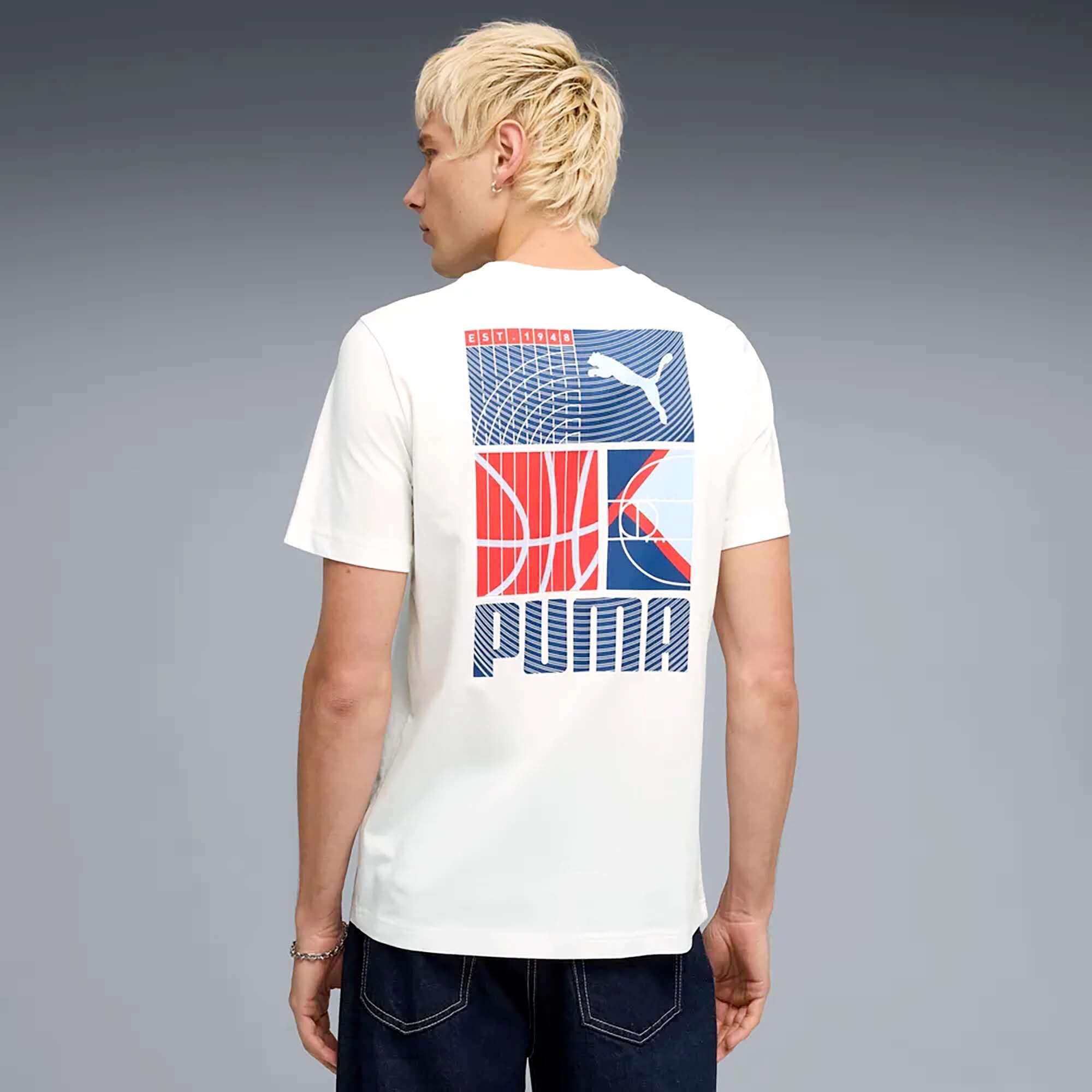 T-Shirt Puma Graphic Sports Tee Adulte 3/4