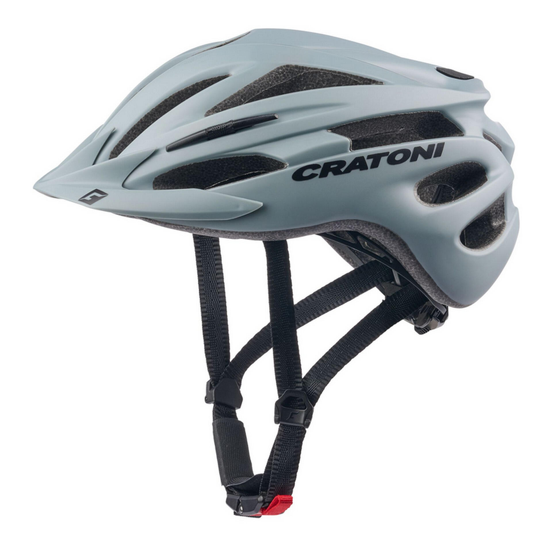 Kask rowerowy Pacer, szary matowy