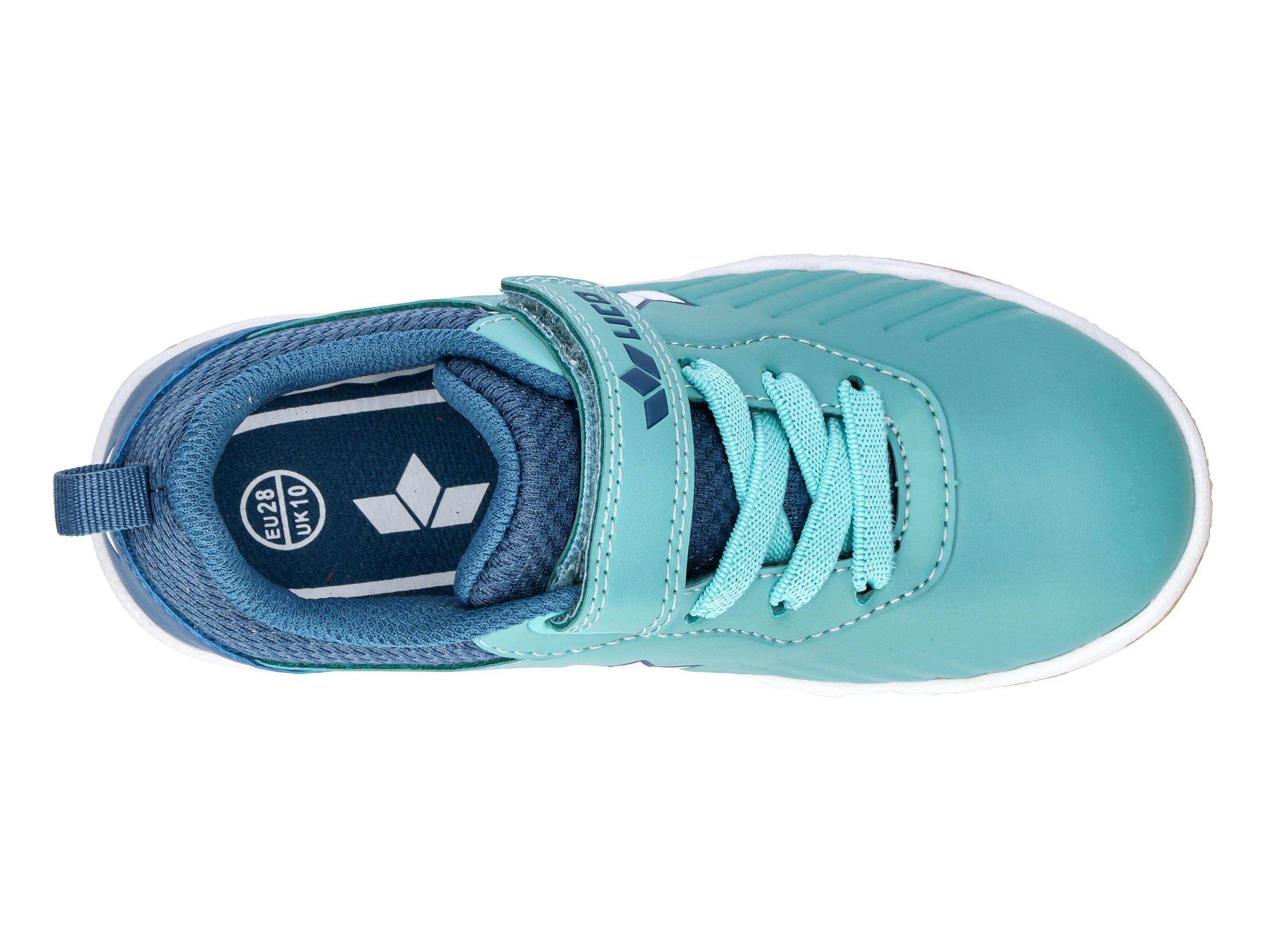 Schoenen - turnen - kinderen - klittenband, elastische veters - turquoise 5/6