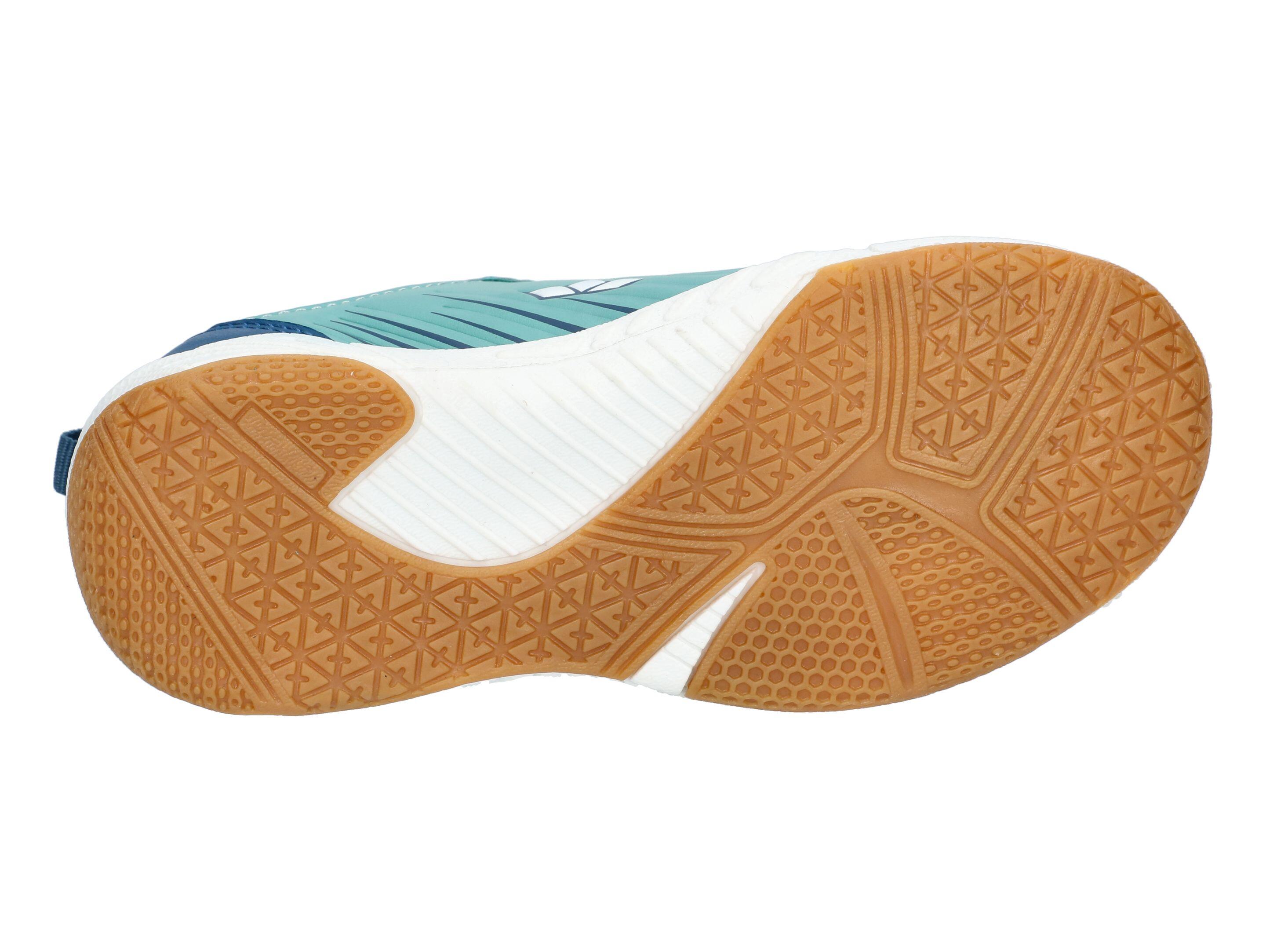 Schoenen - turnen - kinderen - klittenband, elastische veters - turquoise 6/6