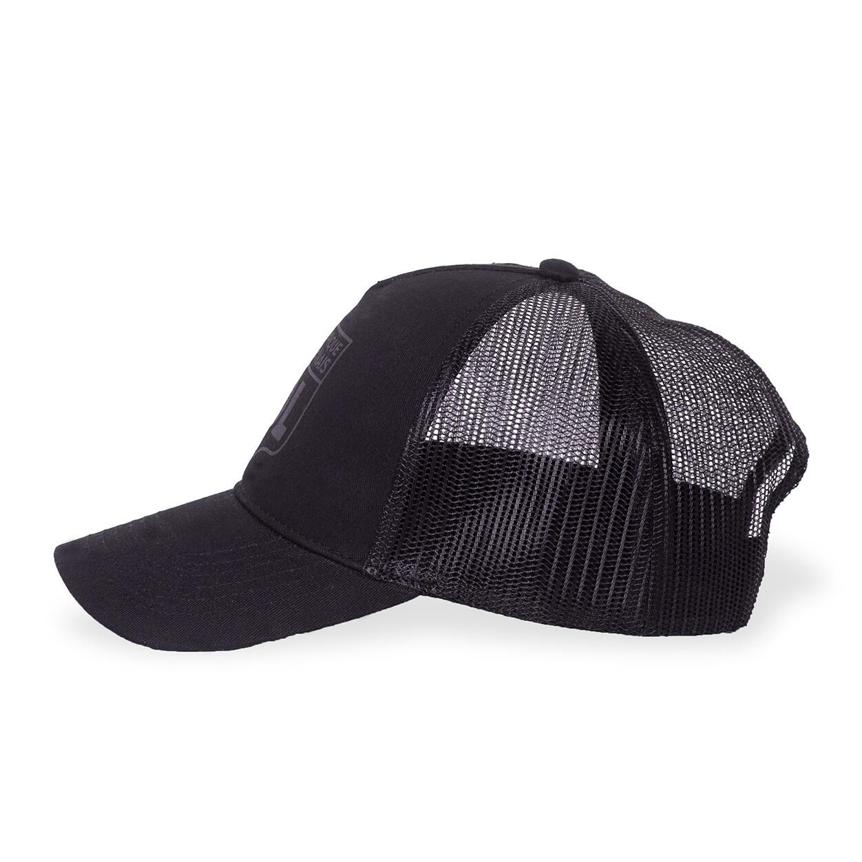 Casquette Blason OL Ton sur Ton Noire Mixte 2/4
