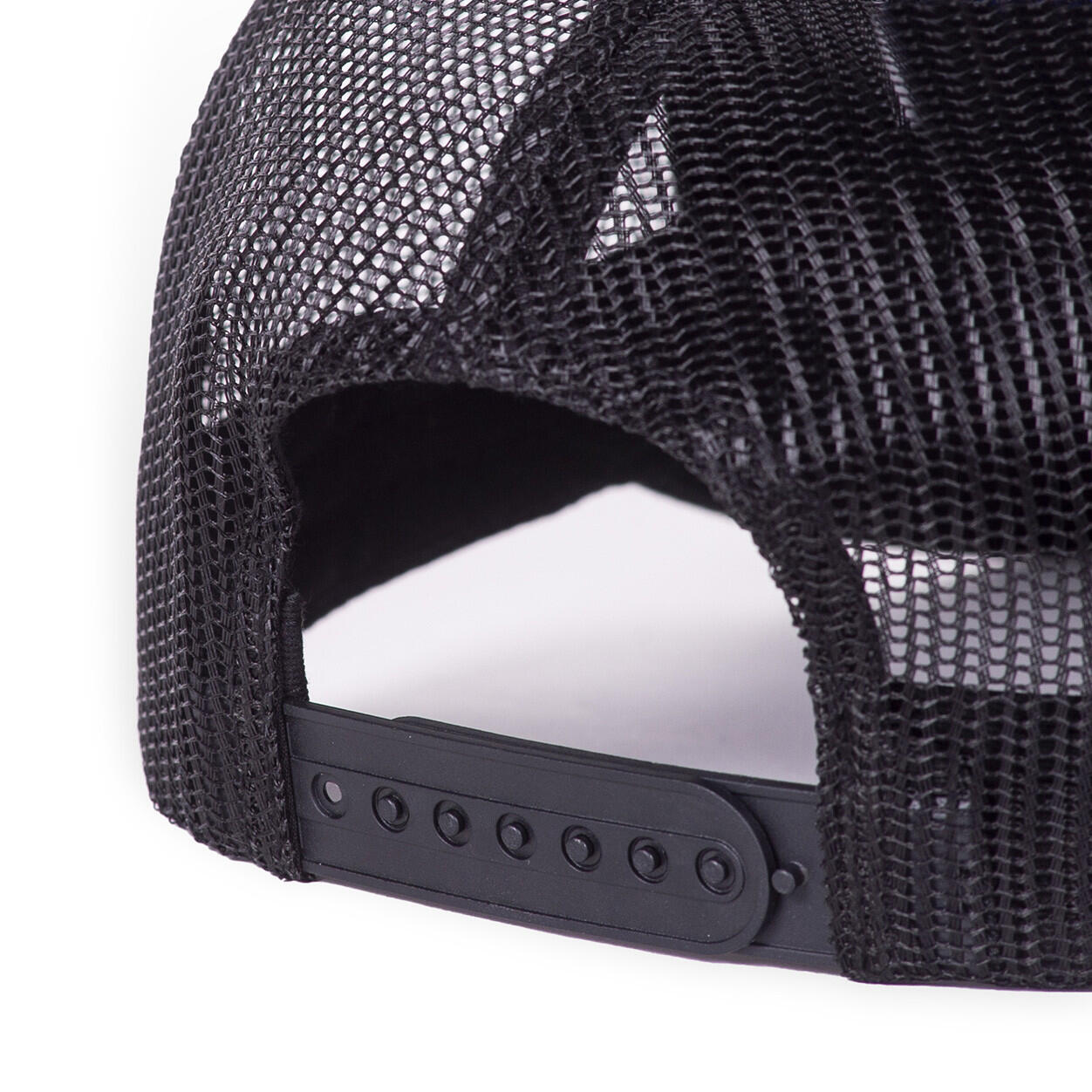 Casquette Blason OL Ton sur Ton Noire Mixte 4/4