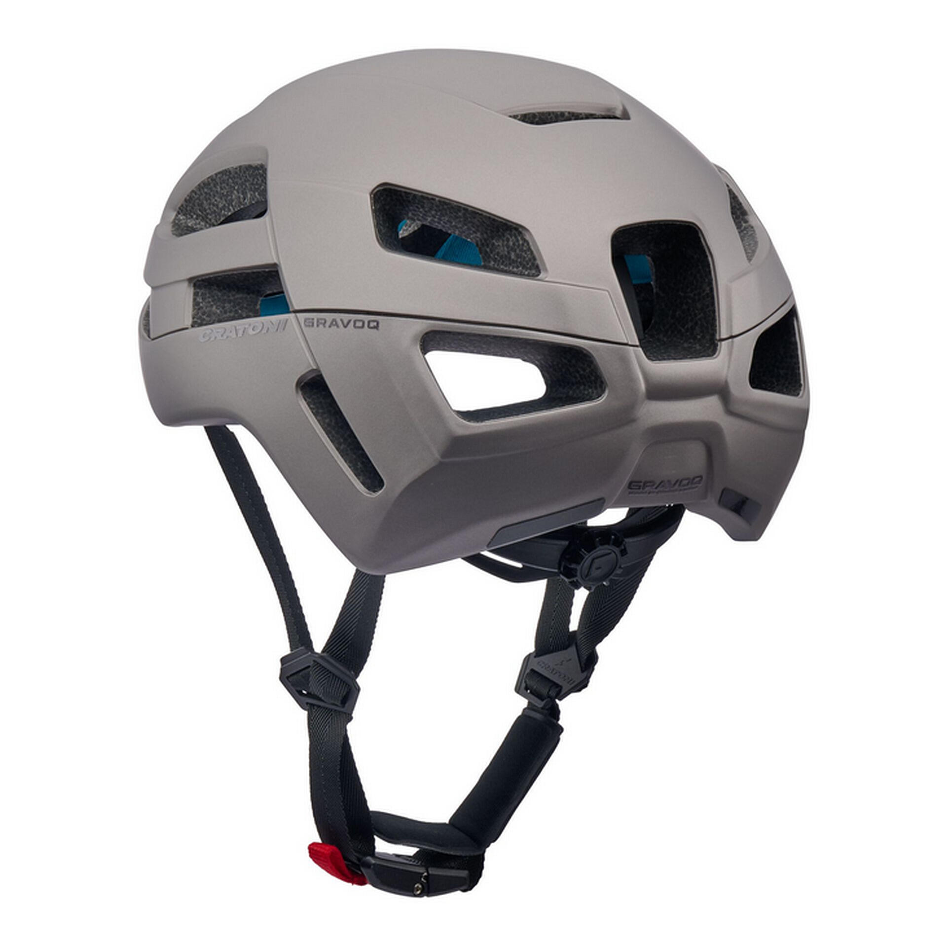 Gravel - Casco da bicicletta Gravoq, caffè 2/2