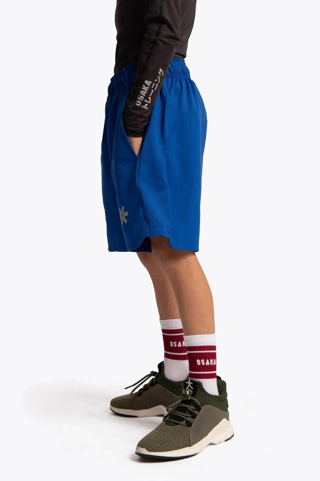 Pantalón corto de entrenamiento Osaka para niños | azul real 6/6