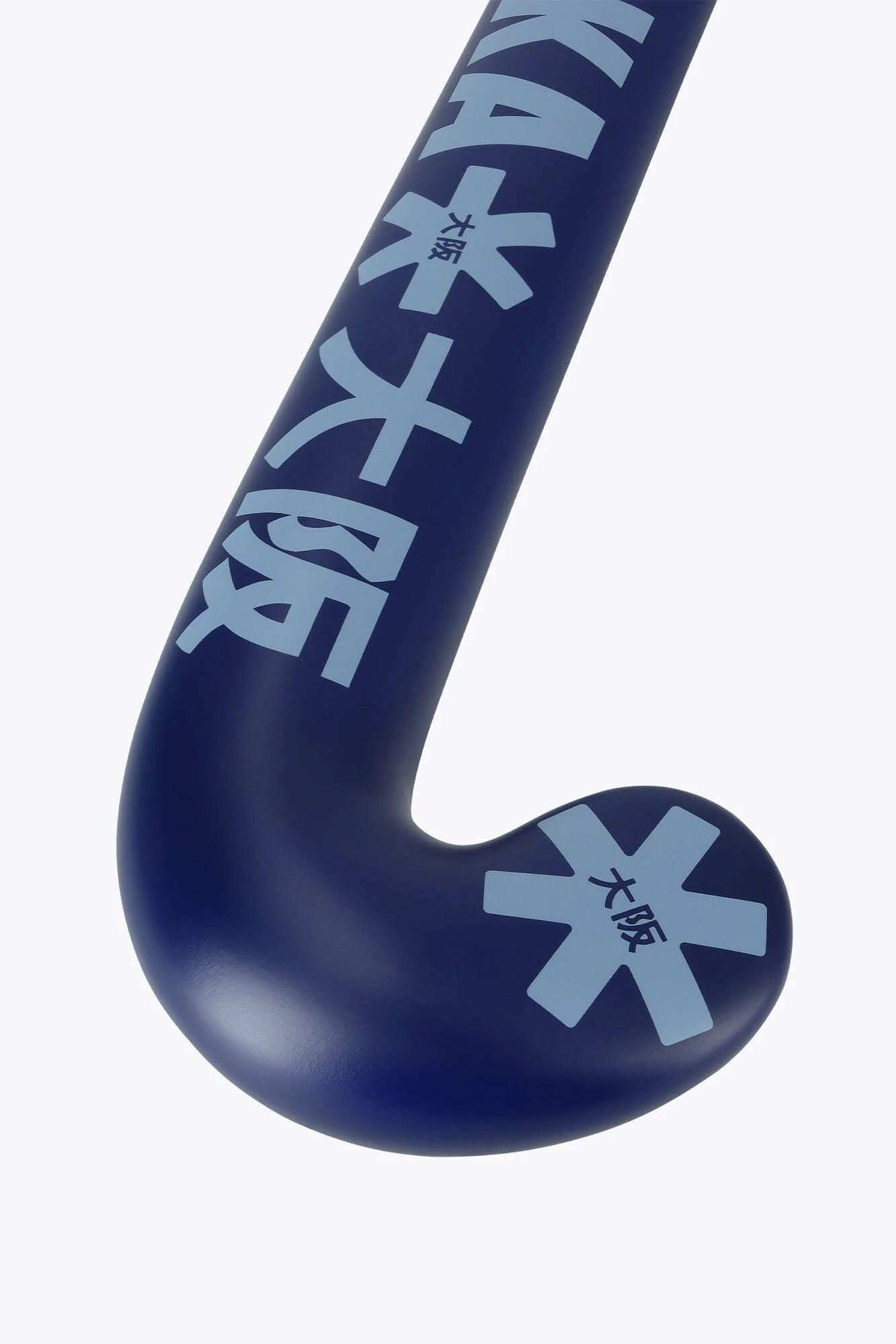 Mazza da hockey su prato Osaka Mid Bow GF | Blu navy e peonia 3/6