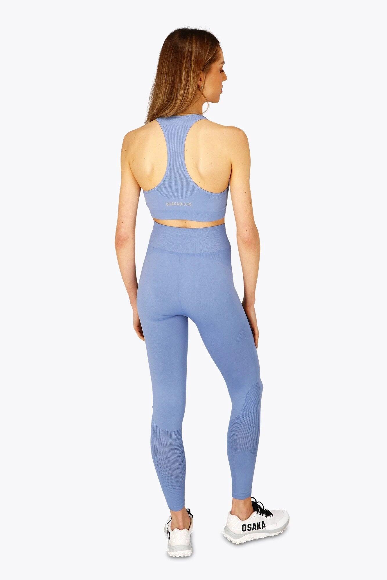 Soutien-gorge de sport technique Osaka pour femmes | Bleu Manoir 5/6
