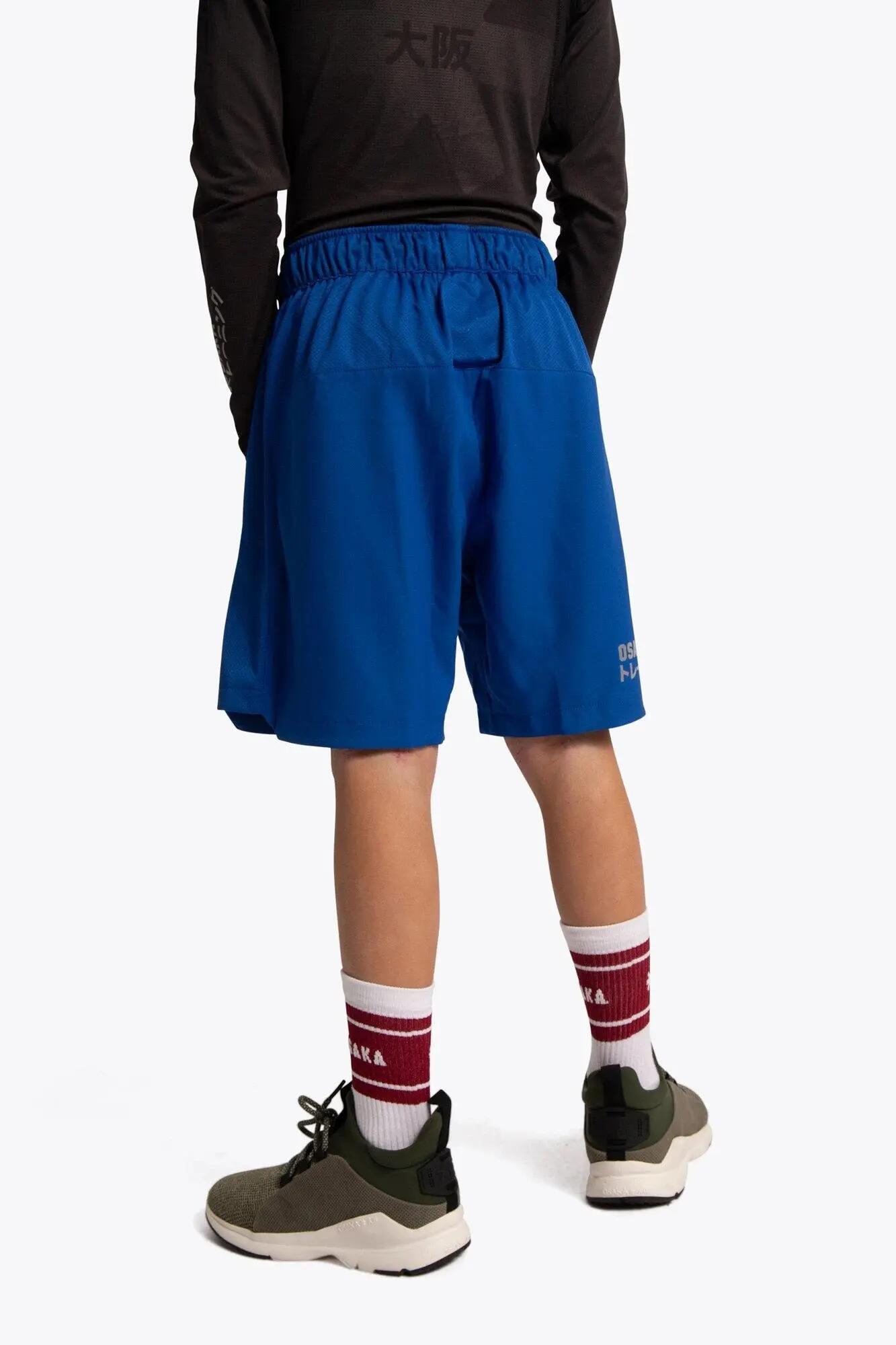 Pantalón corto de entrenamiento Osaka para niños | azul real 5/6