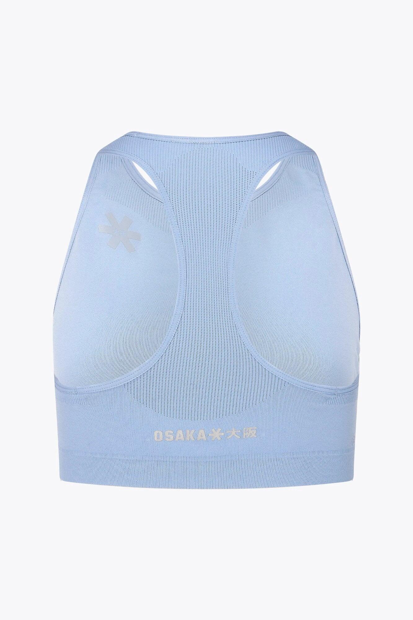 Soutien-gorge de sport technique Osaka pour femmes | Bleu Manoir 4/6