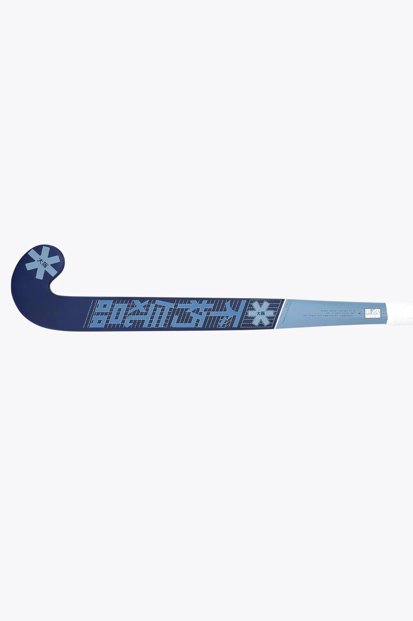 Mazza da hockey su prato Osaka Mid Bow GF | Blu navy e peonia 6/6