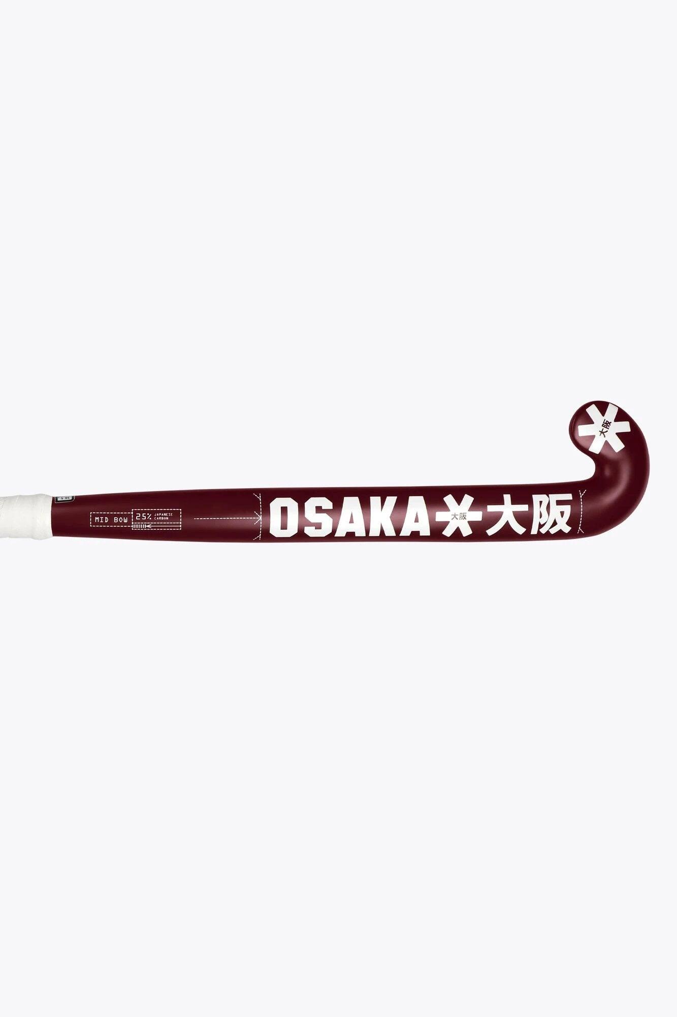 Osaka Feldhockeyschläger Mid Bow 25 | Kirschlack 5/6