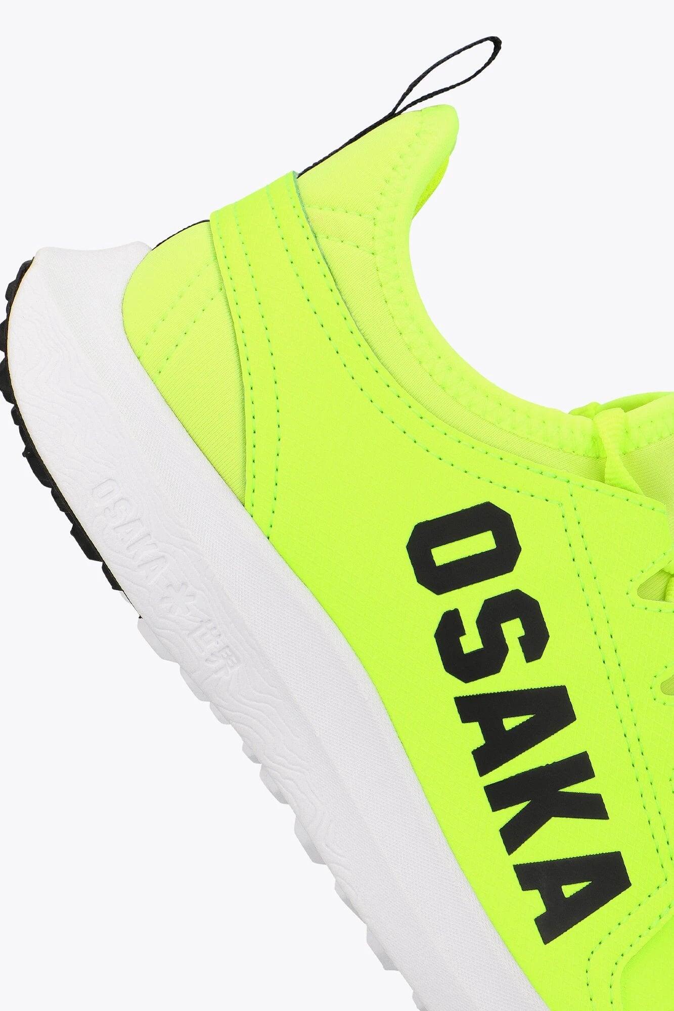 Scarpe da hockey su prato per bambini Osaka Furo Play | Lime fluorescente 3/6