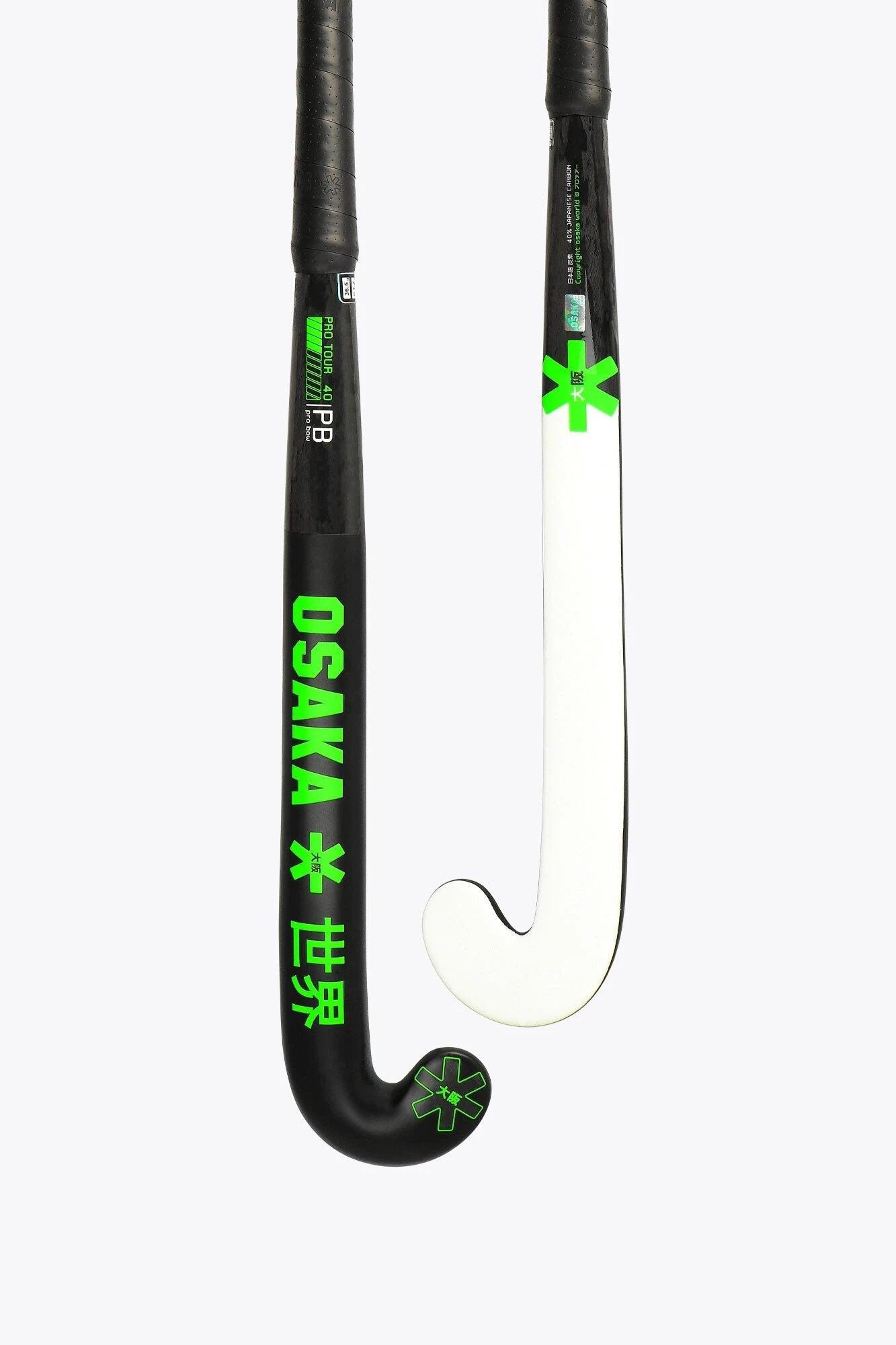 Bâton de hockey sur gazon Osaka Pro Tour 40 - Pro Bow - Édition LTD Blanc | Noi 1/6