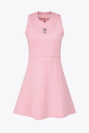 Osaka Damen Floucy Kleid | Fondant-Rosa
