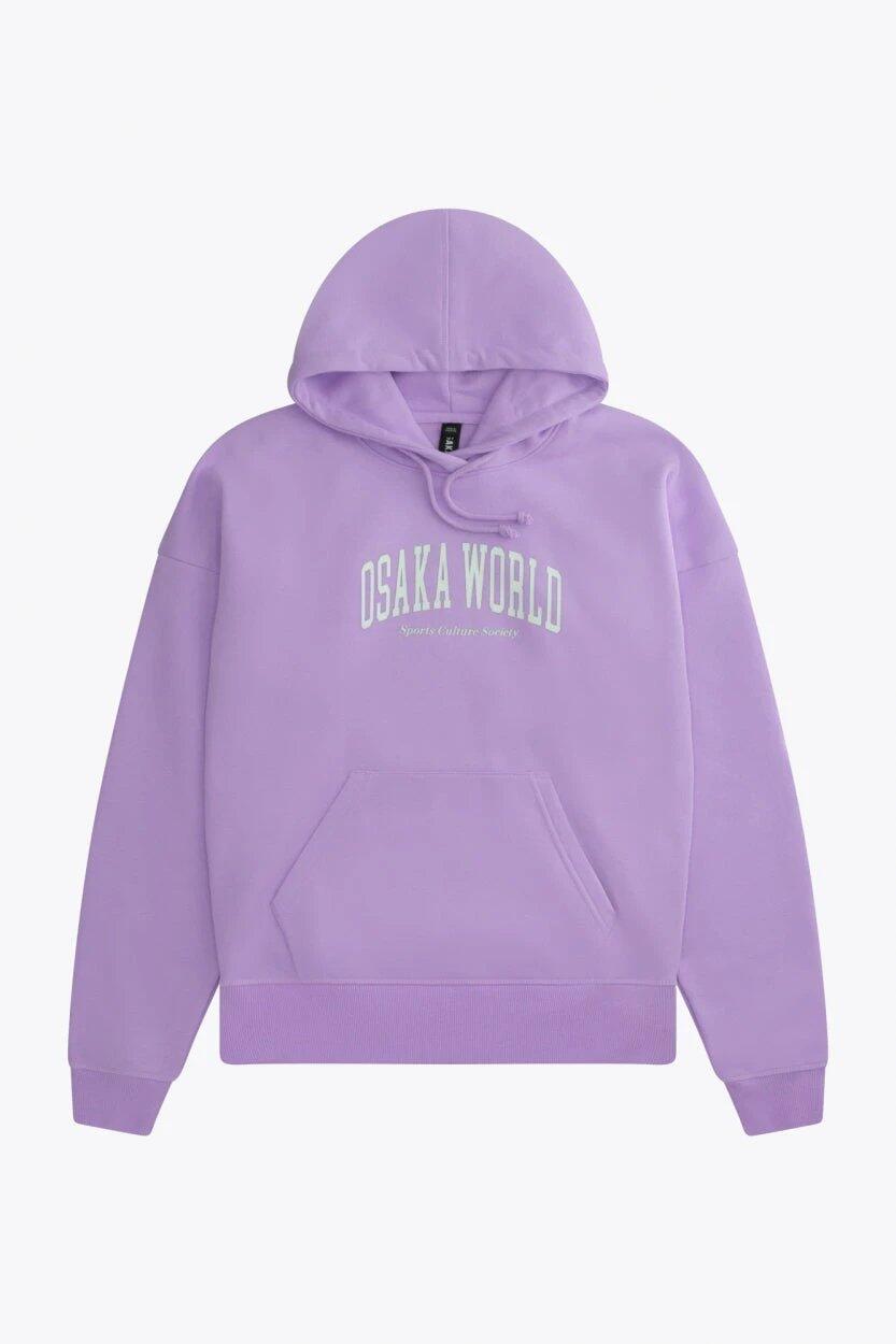 Sweat à capuche femme Osaka | Violet clair 1/6