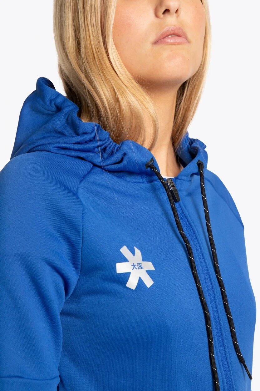 Sweat à capuche zippé d'entraînement pour femmes Osaka | Bleu roi 5/6