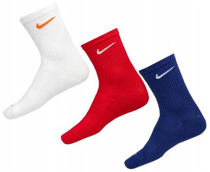 Nike Everyday Plus Cushioned unisex sokken, 3 paar