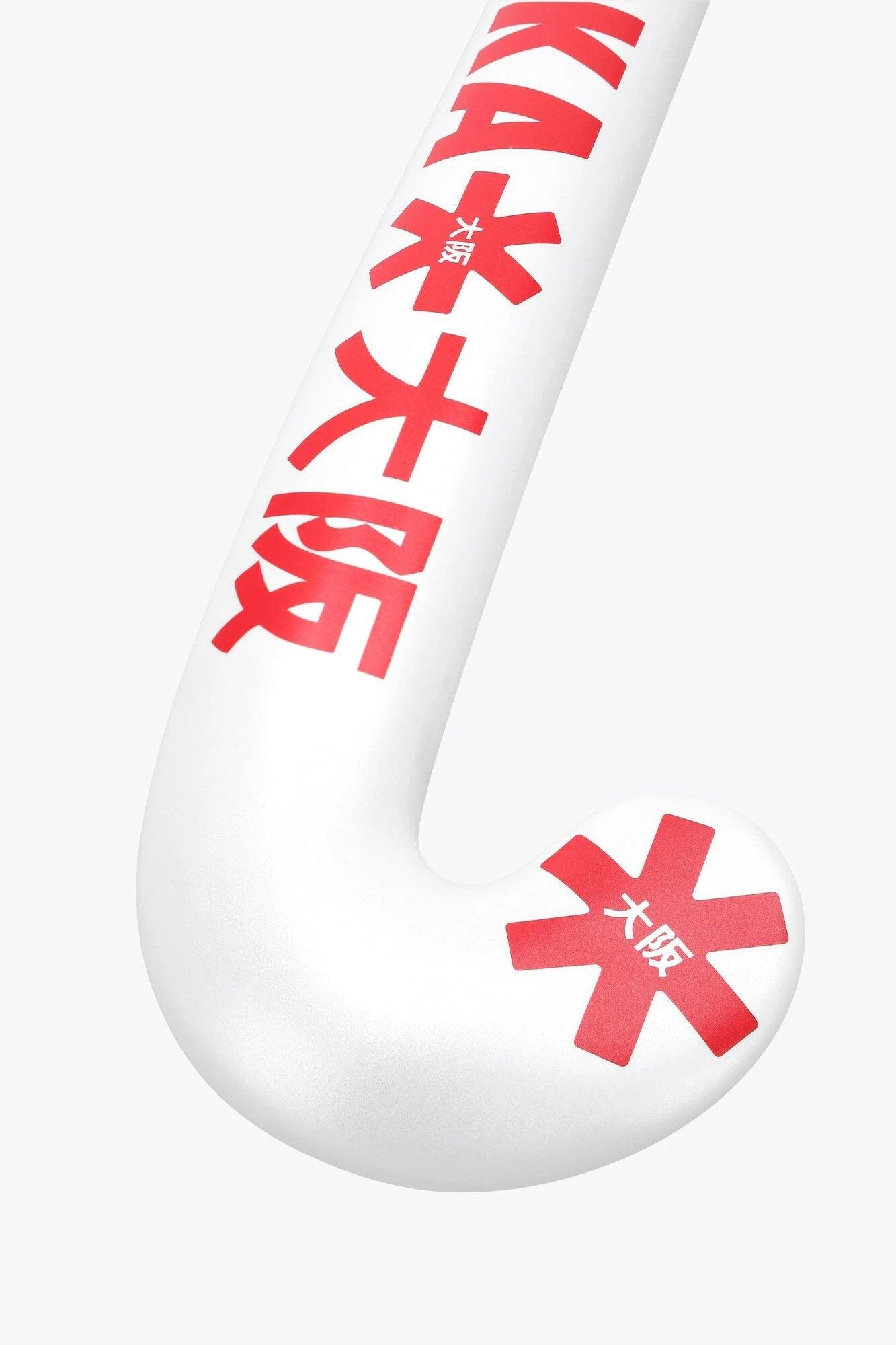 Crosse de hockey sur gazon Osaka Low Bow Advanced 40 | Rouge pompéien 3/6