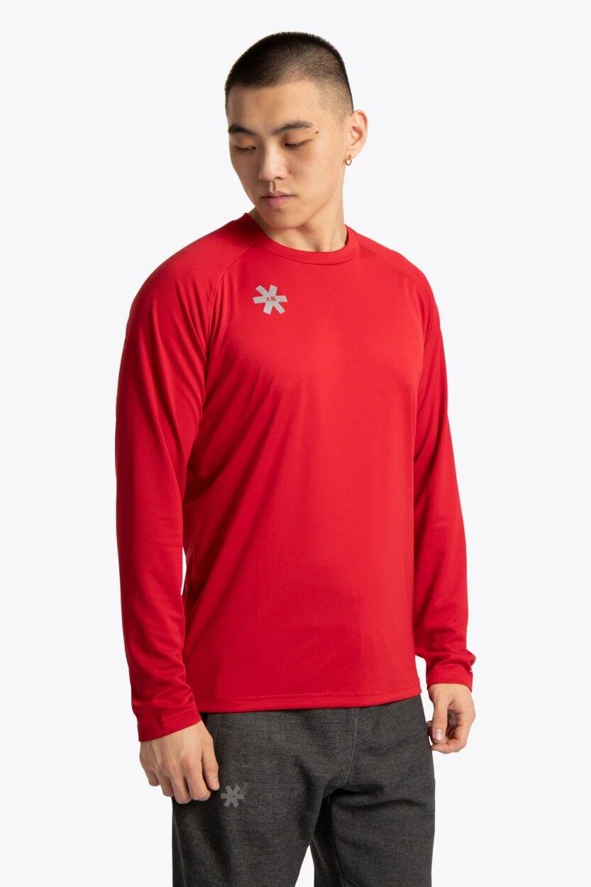 Osaka T-shirt d'entraînement à manches longues pour hommes | Rouge 3/6