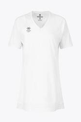 Robe technique à col en V Osaka pour femmes | Blanc