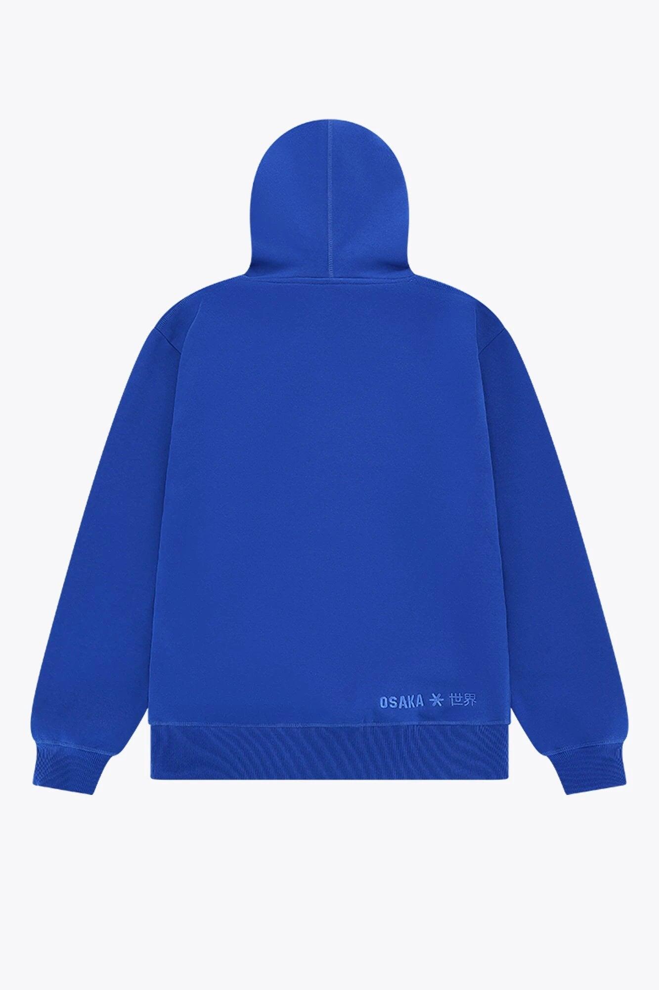 Sweat à capuche unisexe Osaka Basic | Bleu roi 3/6