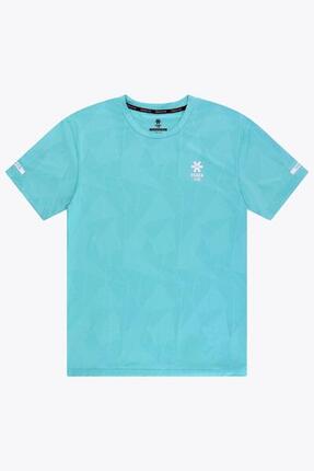 Osaka Männer Training Tee Mesh | Aquatic Blau