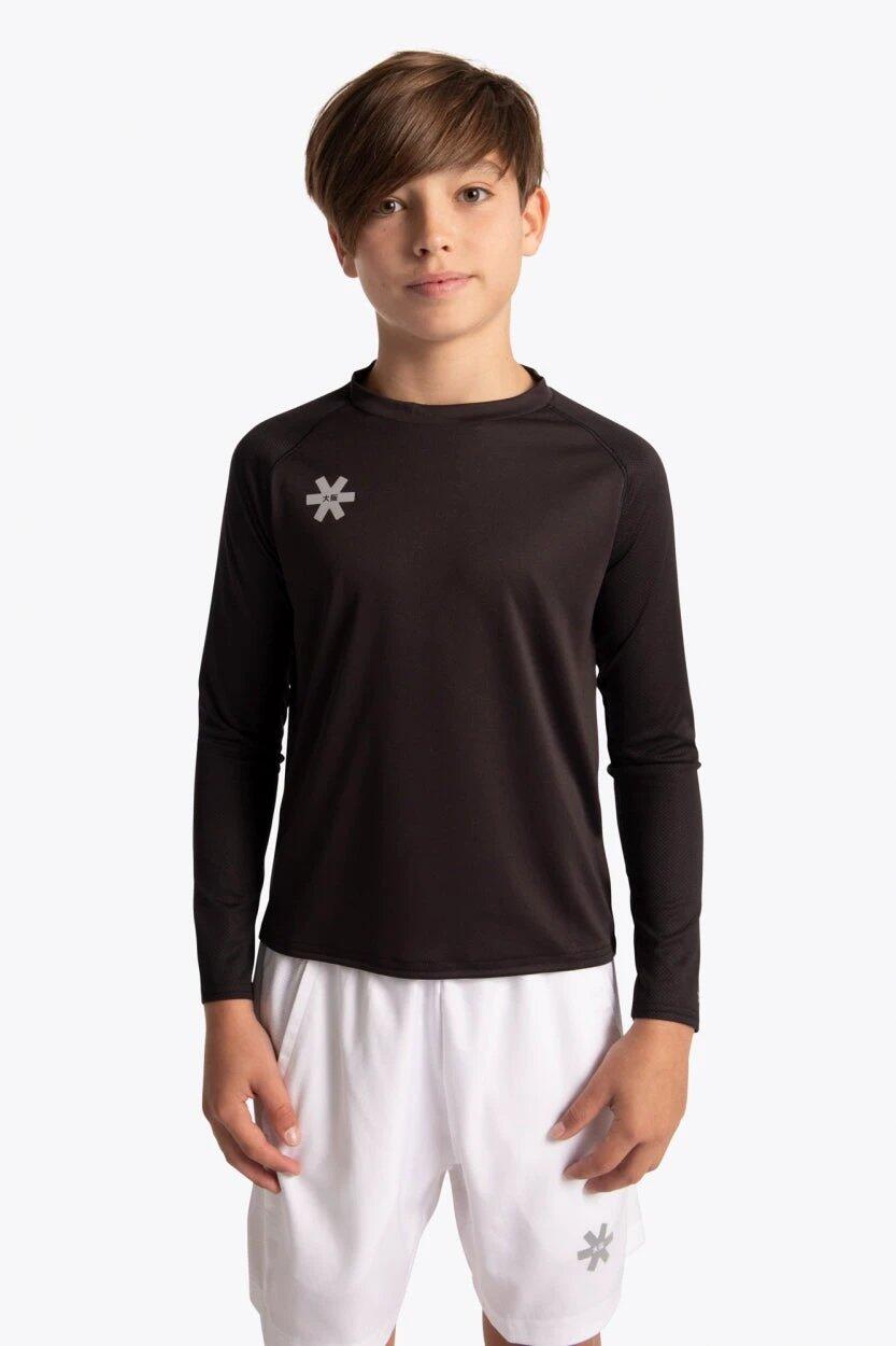 T-shirt d'entraînement à manches longues pour enfants Osaka | Noir 4/6