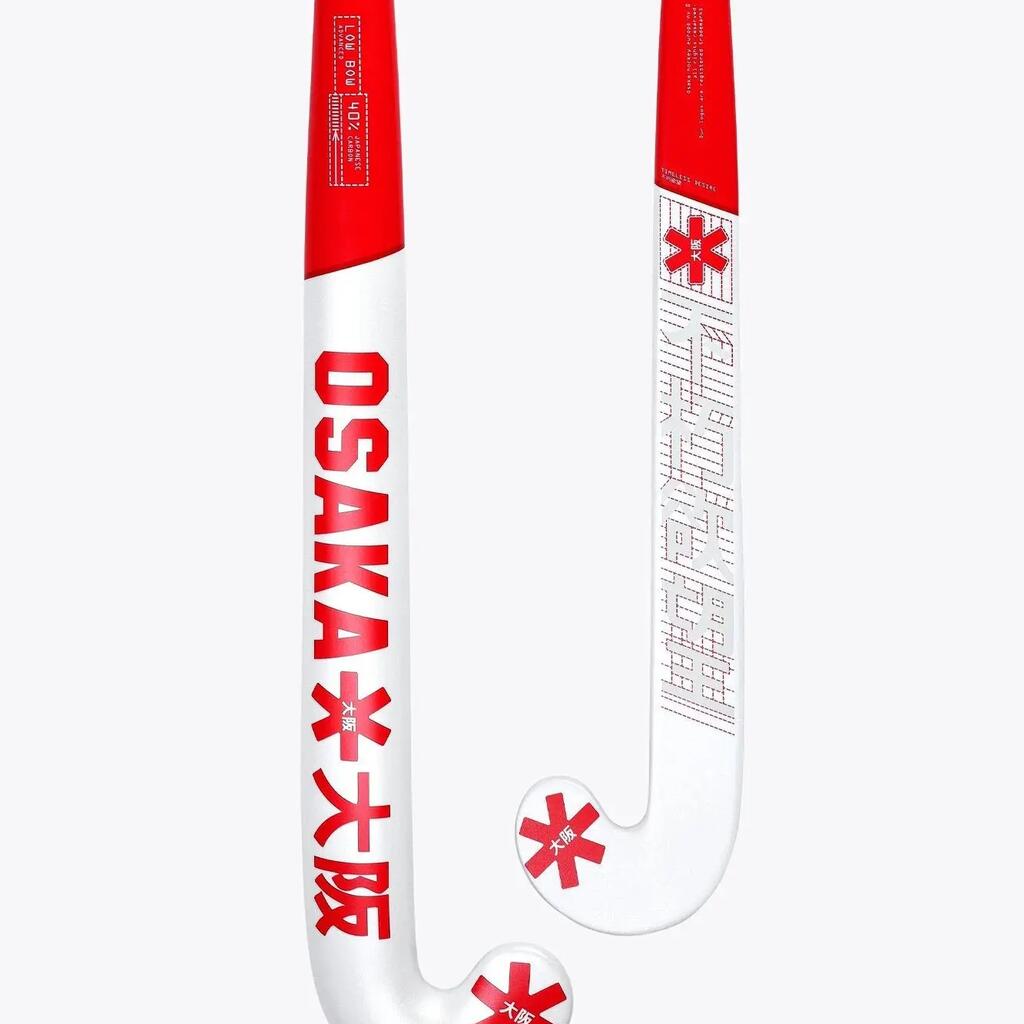 Osaka Field Hockey Stick Low Bow Advanced 40 | Pompeian Red