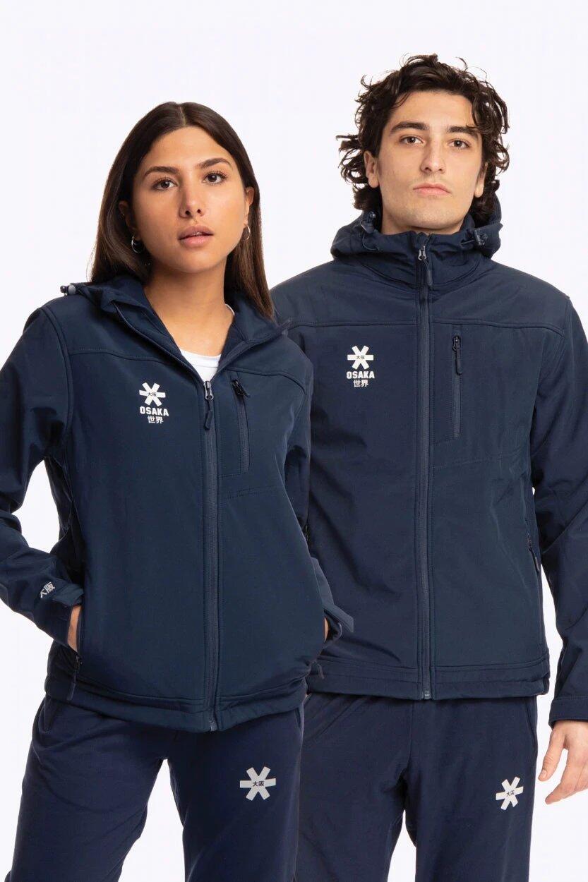 Osaka unisex softshelljack | Marine 3/6