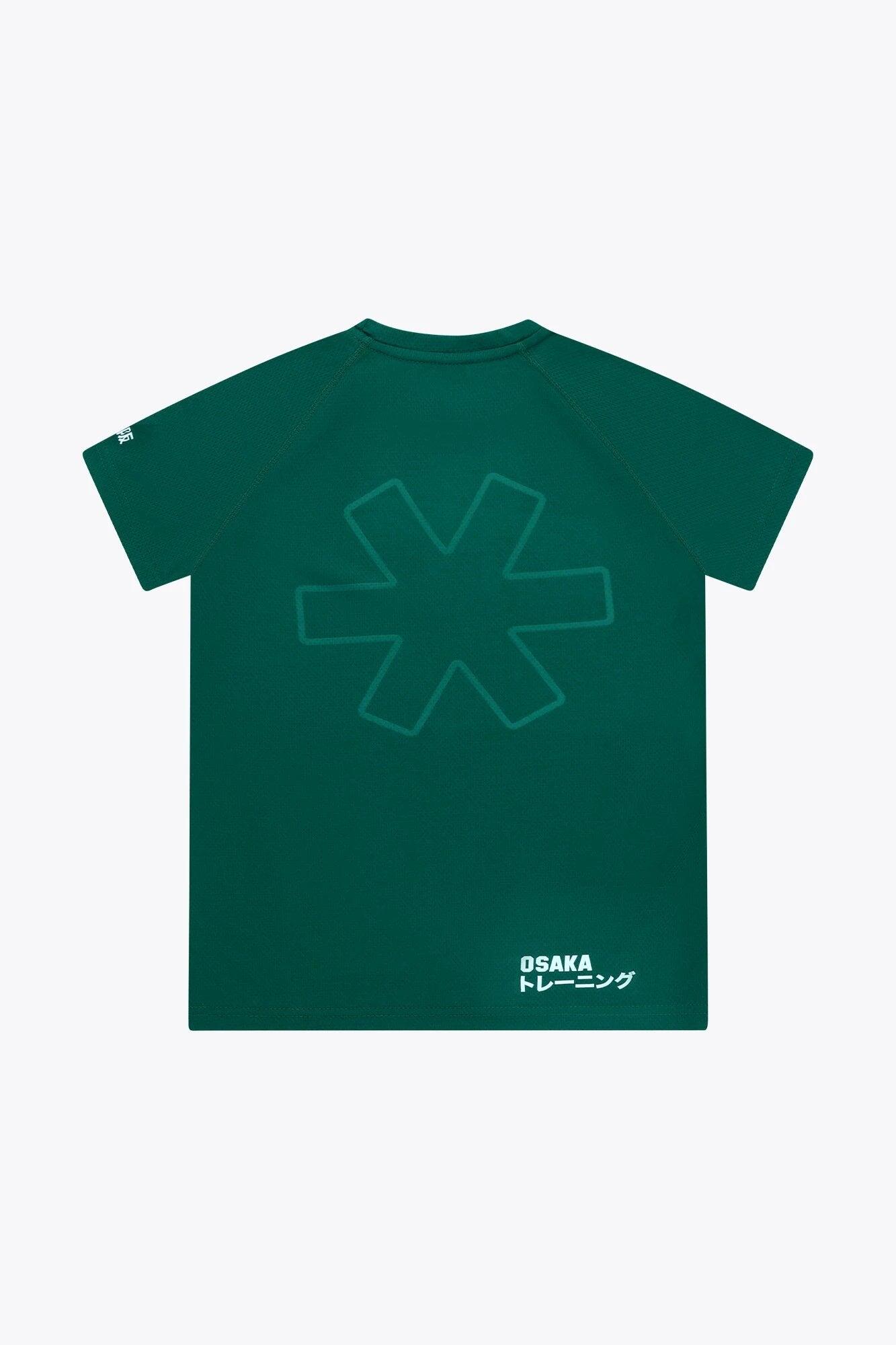 Tee per bambini Osaka | Verde scuro 3/4