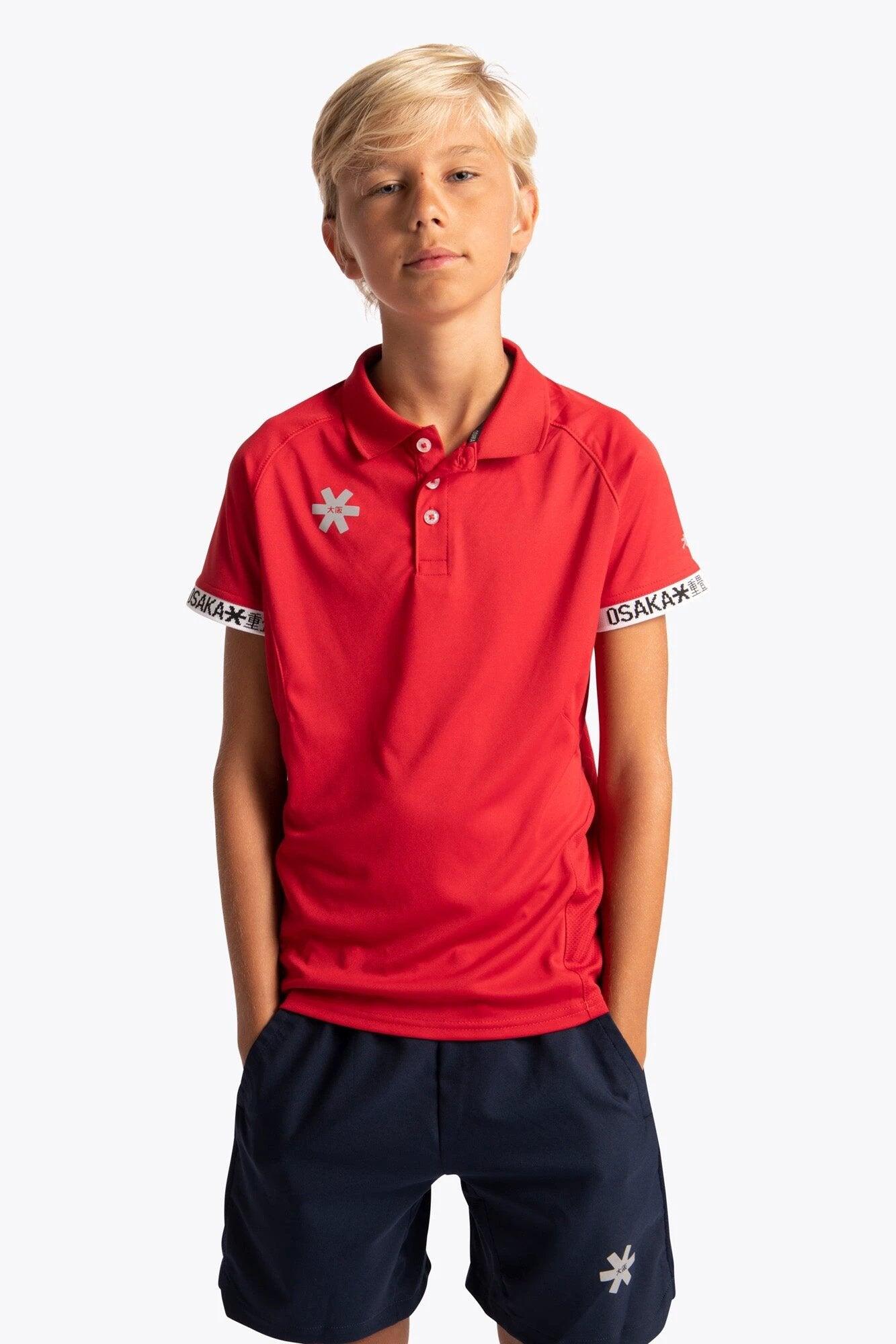 Osaka kinderpoloshirt | Rood 5/6