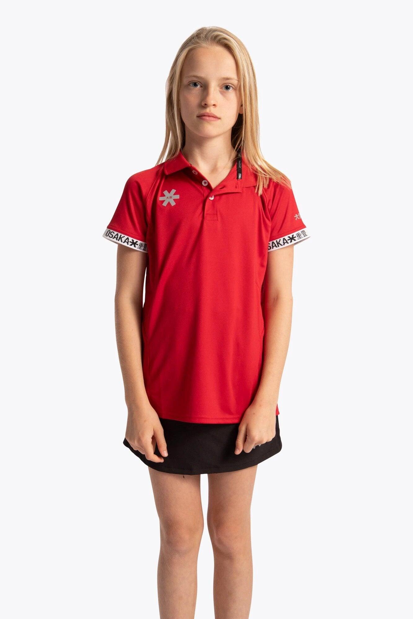 Osaka kinderpoloshirt | Rood 4/6