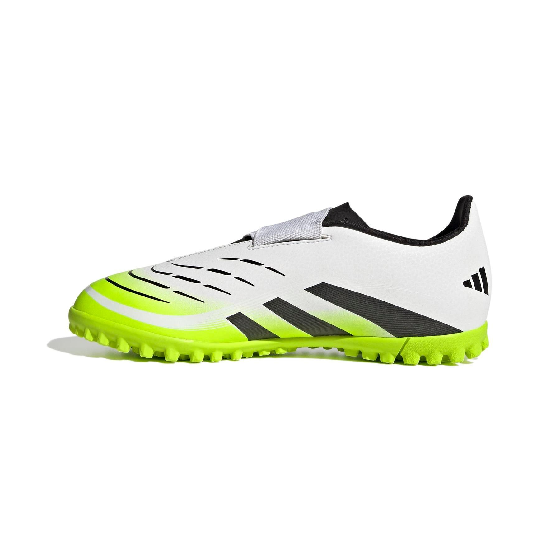 Scarpe calcio per bambini adidas Predator Club Brides TF 6/7