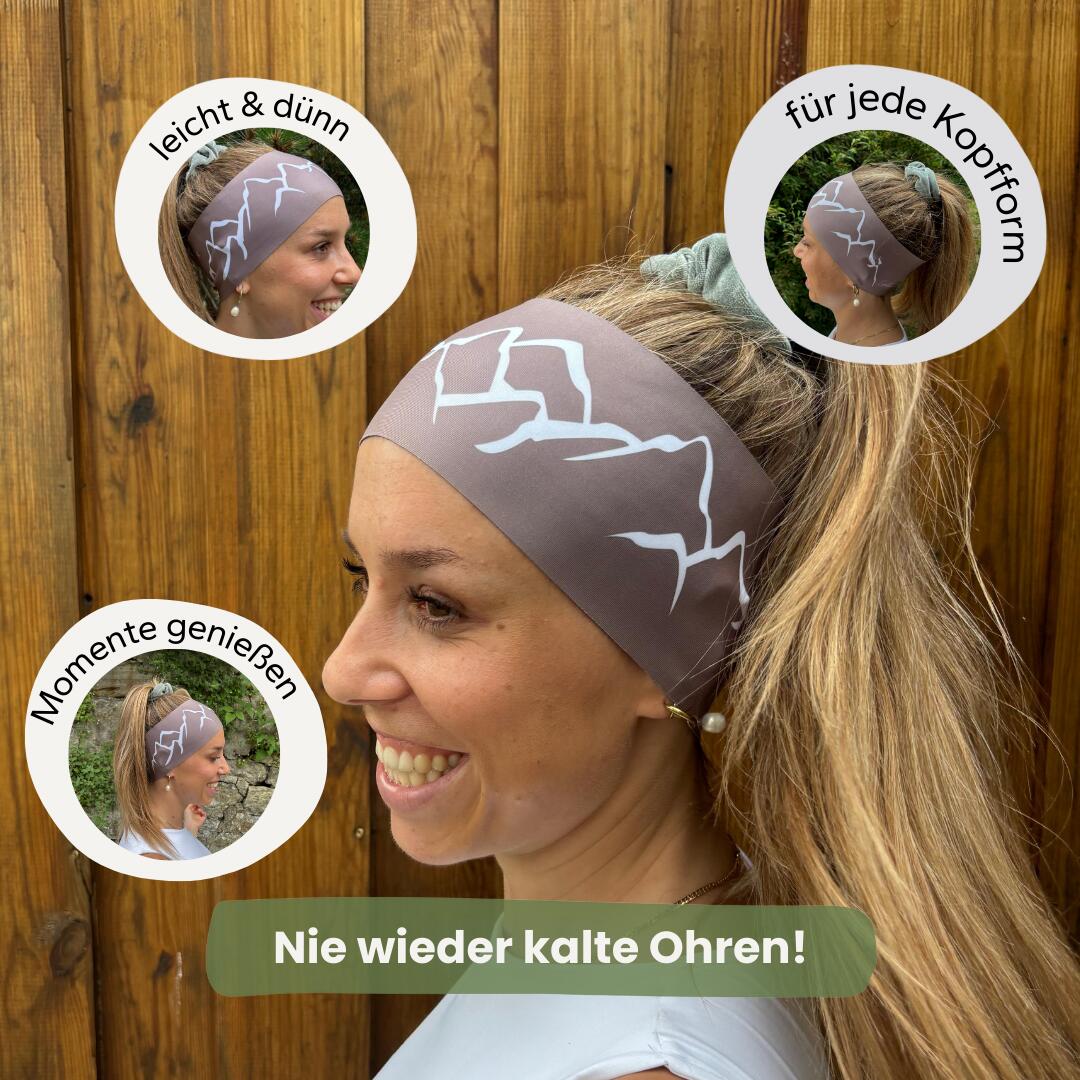 Bergwelten Stirnband: Atmungsaktiv & rutschfest | Ideal für Sport & Alltag 4/7