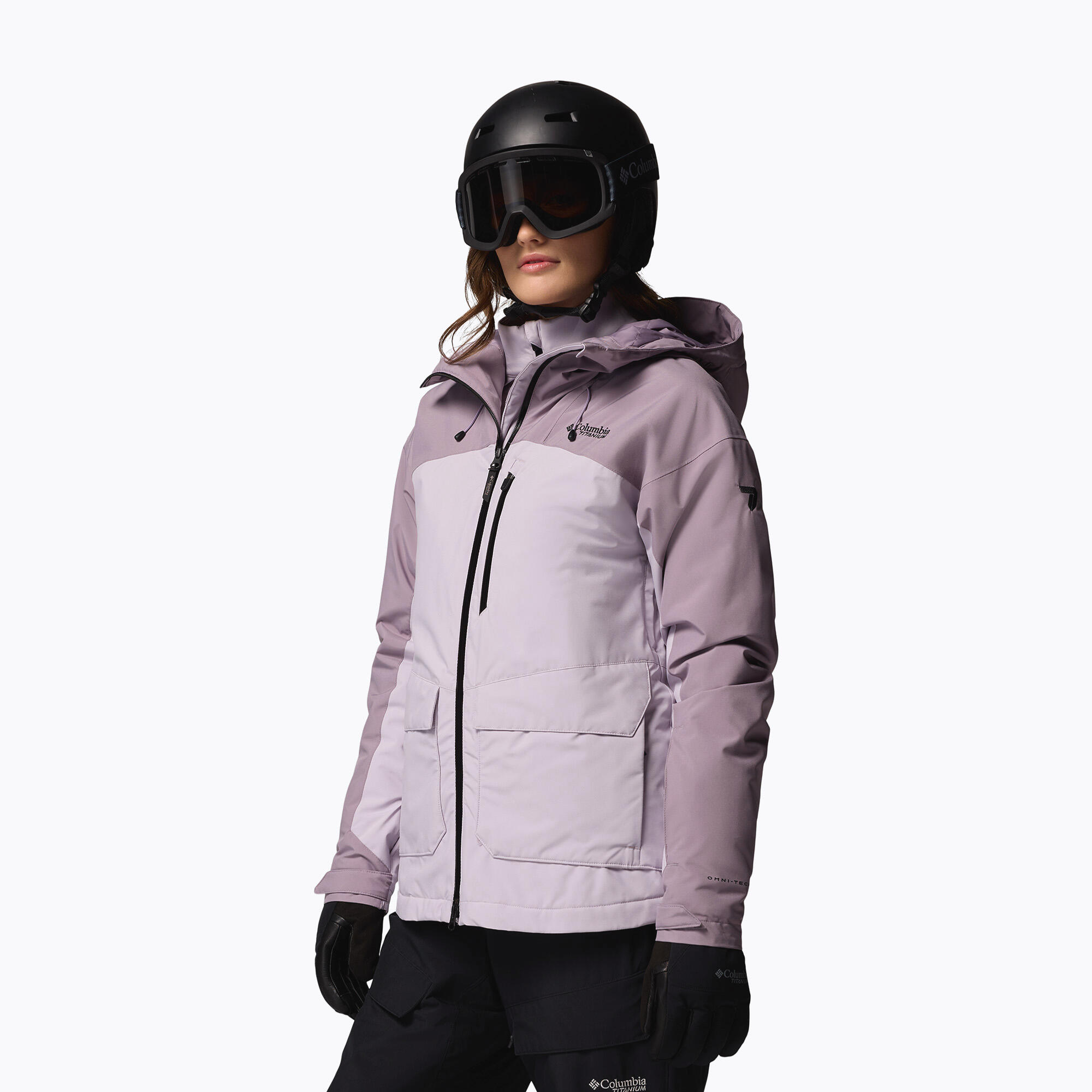 Veste de ski femme Columbia Highland Summit III isolée 4/5