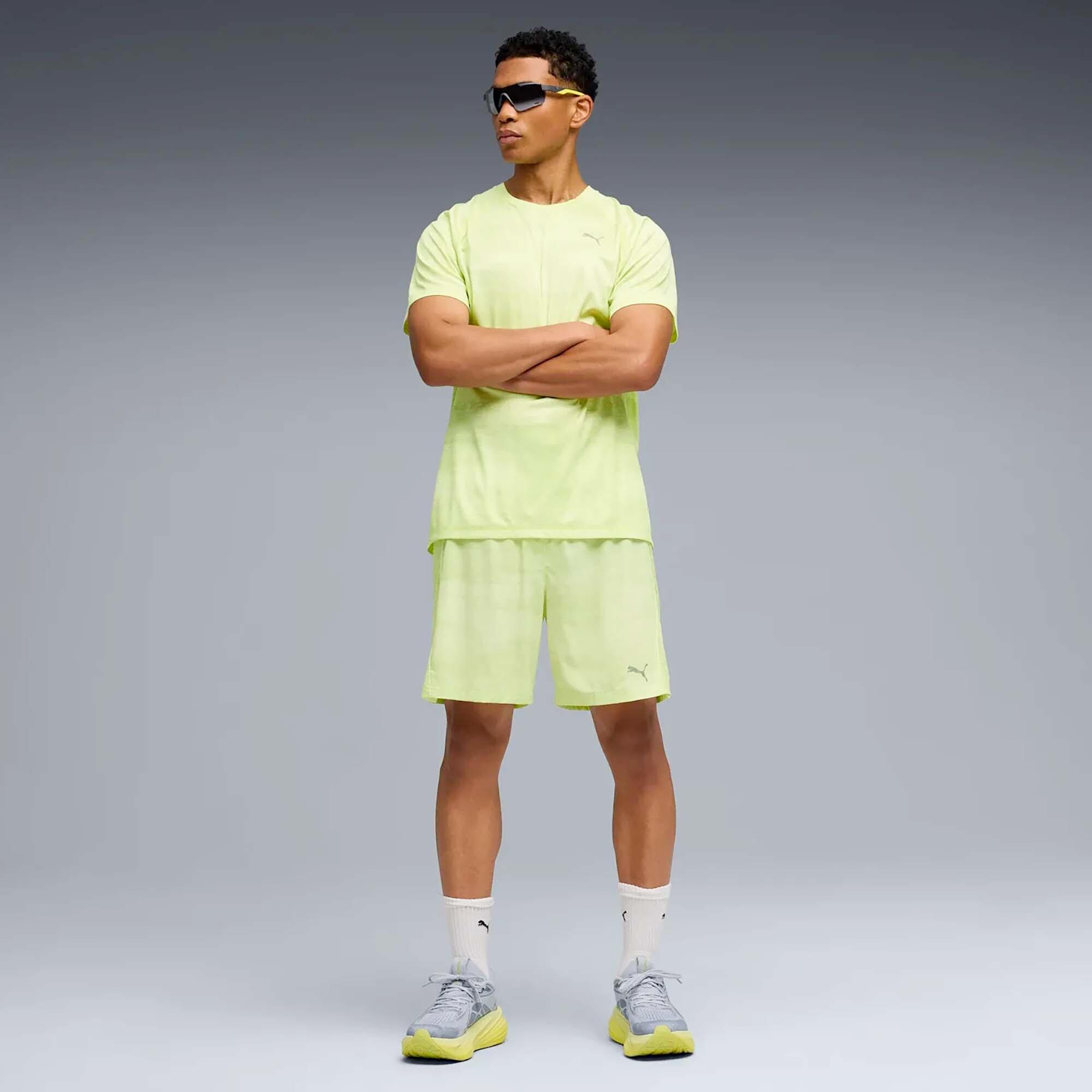 T-Shirt Puma M Run Velocity Aop Tee Volwassenen 4/4