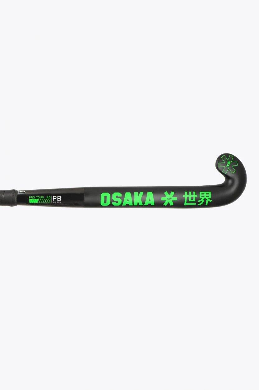 Bâton de hockey sur gazon Osaka Pro Tour 40 - Pro Bow | Noir emblématique 3/6
