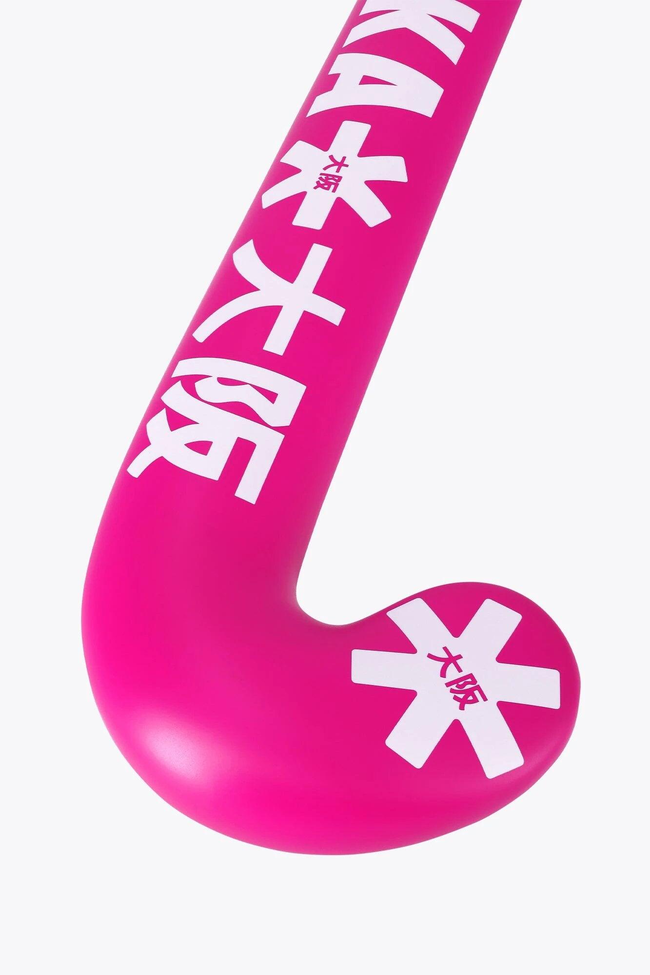 Crosse de hockey sur gazon Osaka Mid Bow GF | Fuchsia électrique 3/6