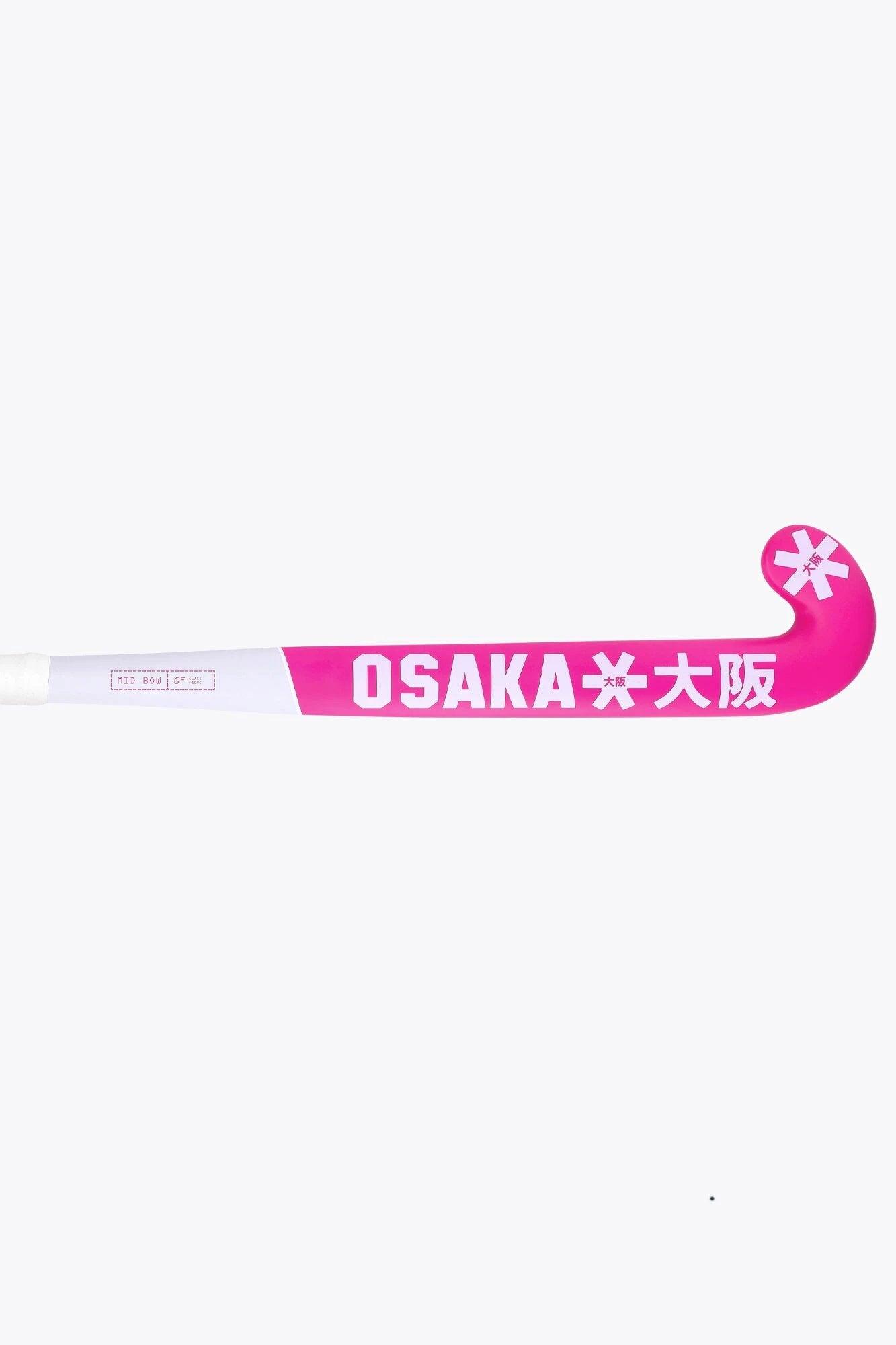 Crosse de hockey sur gazon Osaka Mid Bow GF | Fuchsia électrique 5/6