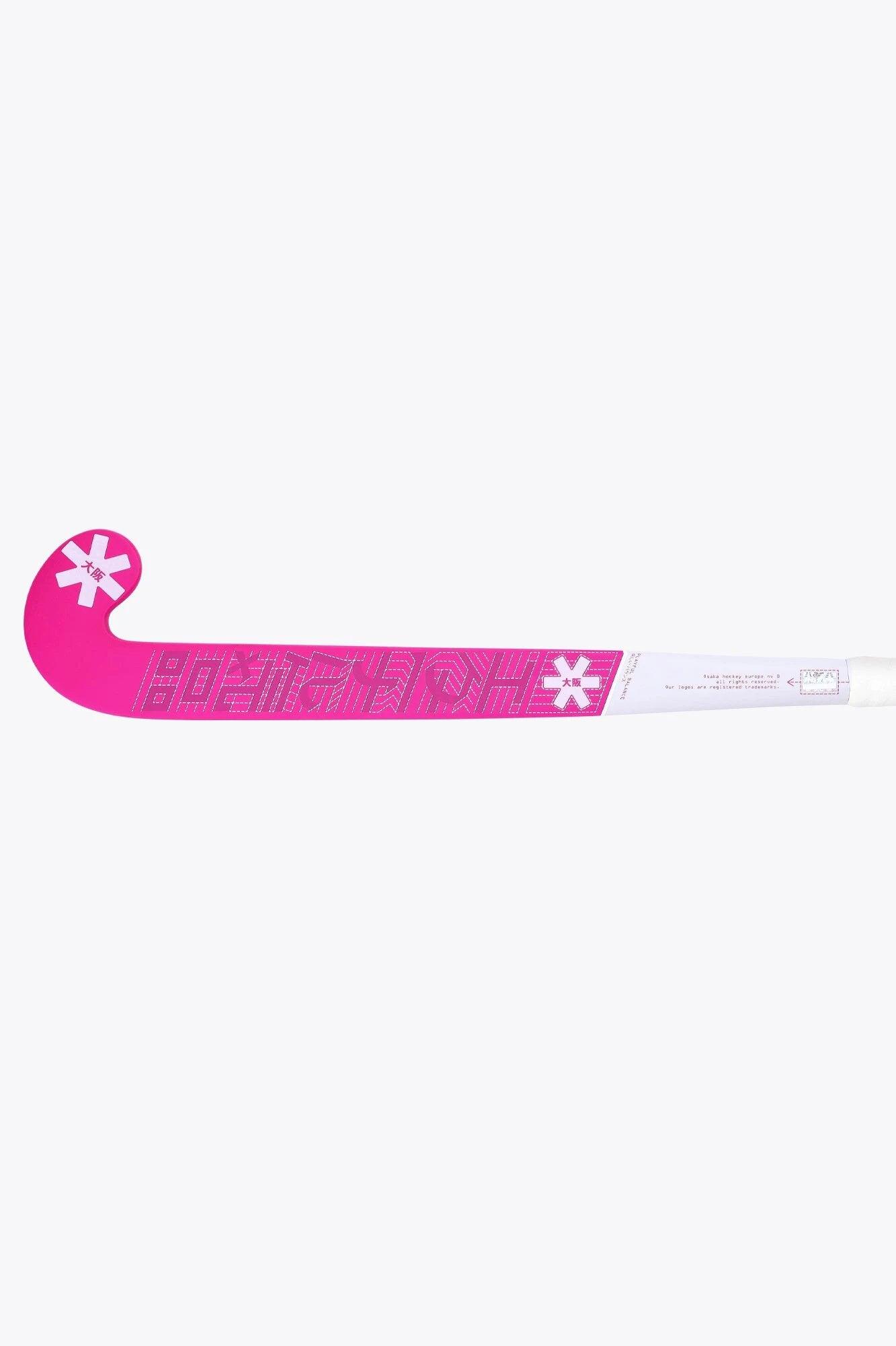 Crosse de hockey sur gazon Osaka Mid Bow GF | Fuchsia électrique 6/6