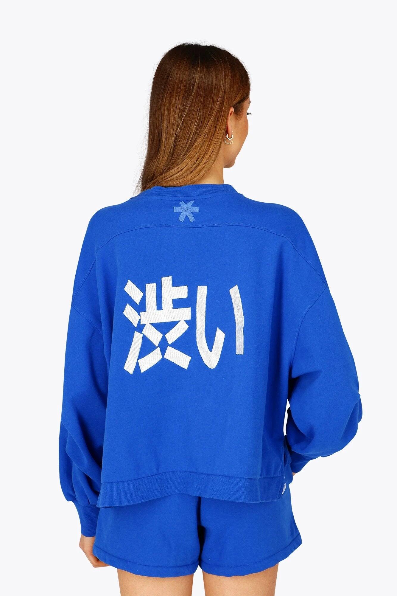 Pull court Osaka pour femmes | Bleu Princesse 5/6