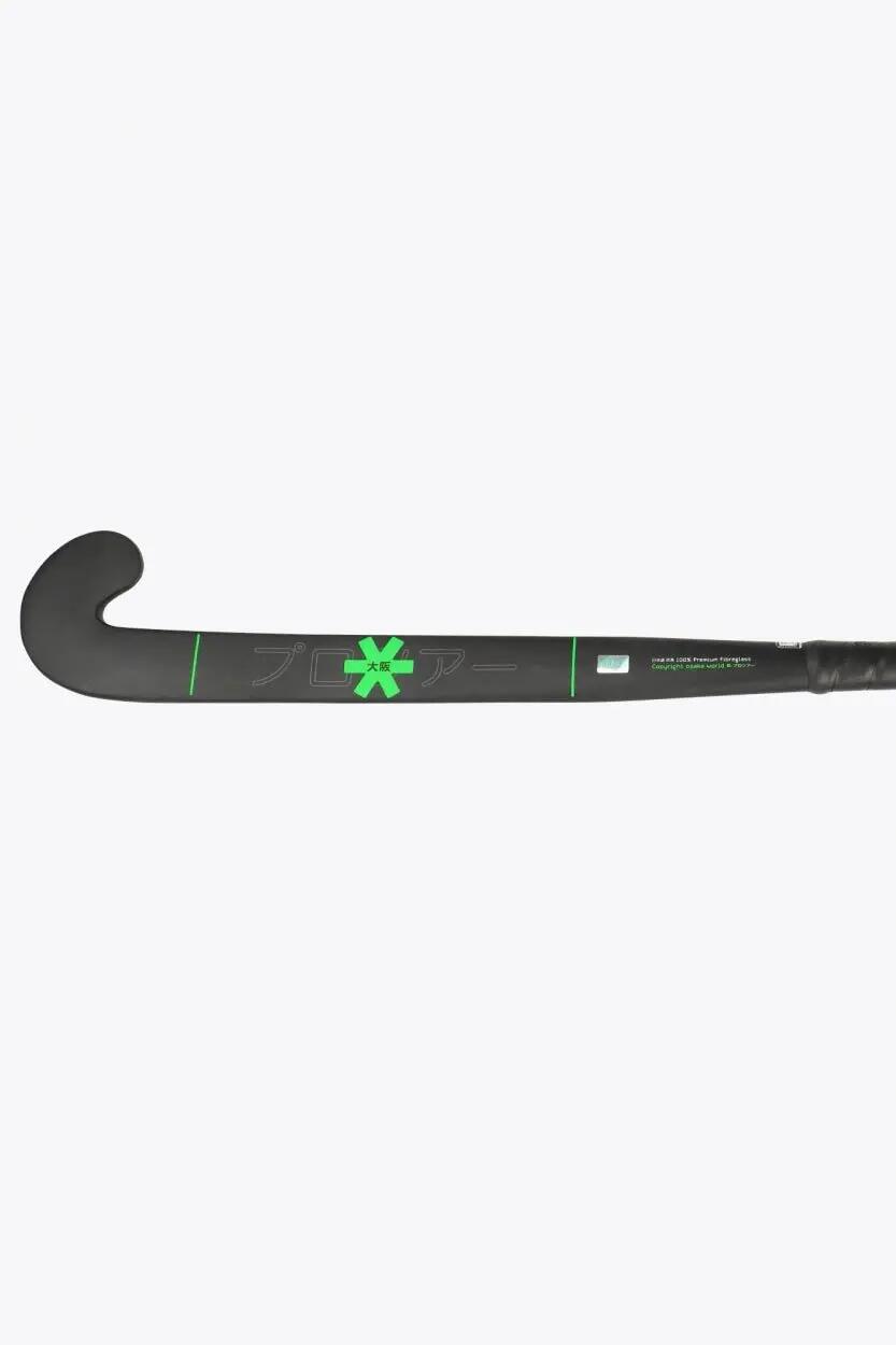 Mazza da hockey su prato Osaka Pro Tour GF - Grow Bow | Nero iconico 4/6