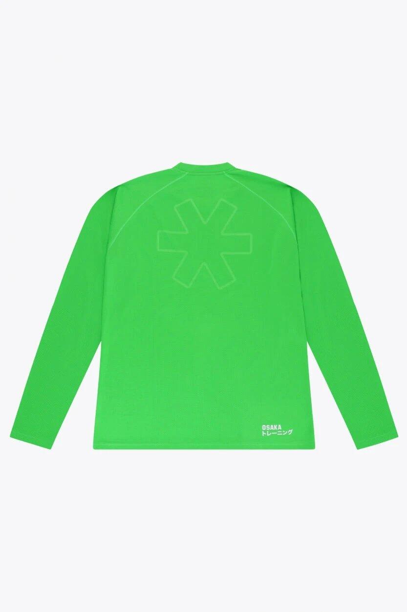 T-shirt Osaka Keeper à manches longues | Vert Fluo 3/3