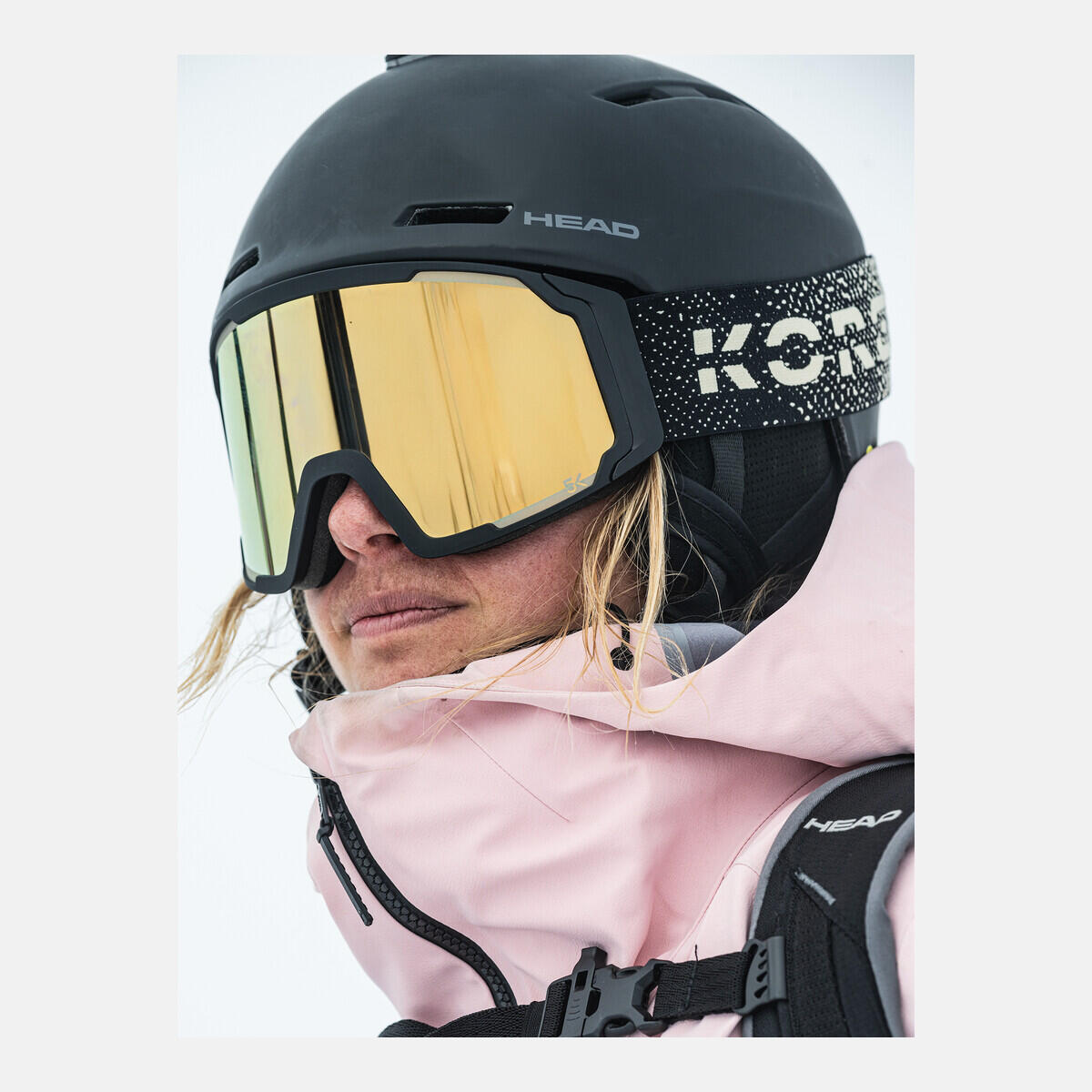Head Neves pro 5k gold kore Cat S3 Schwarz Erwachsene Ski-/Snowboardbrille 3/6