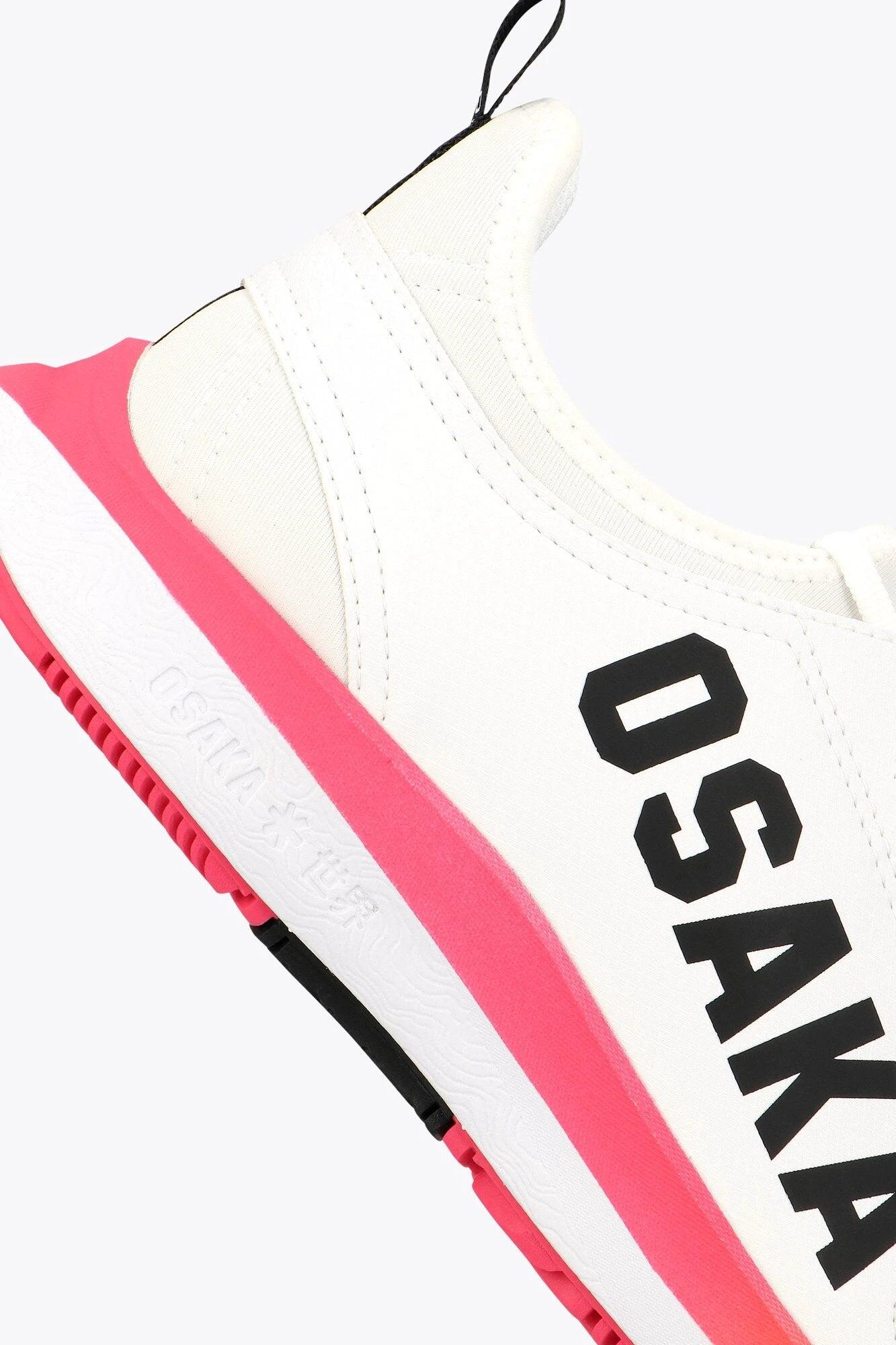 Osaka Hockeyschoenen Furo INDOOR | Wit-Framboos 3/6