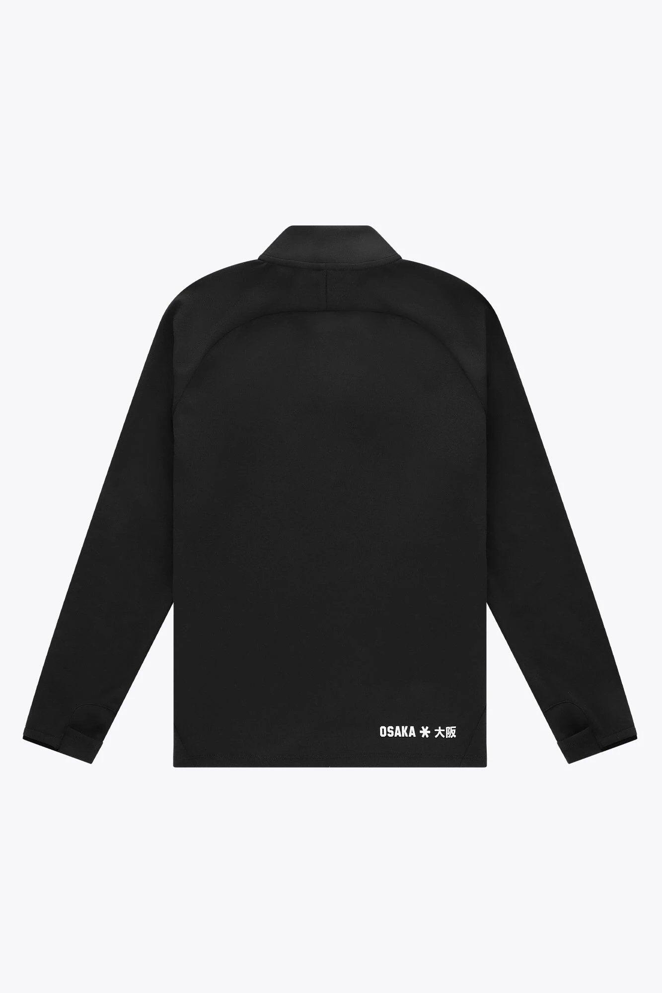 Osaka Kindersweater met halve rits | Zwart 3/4