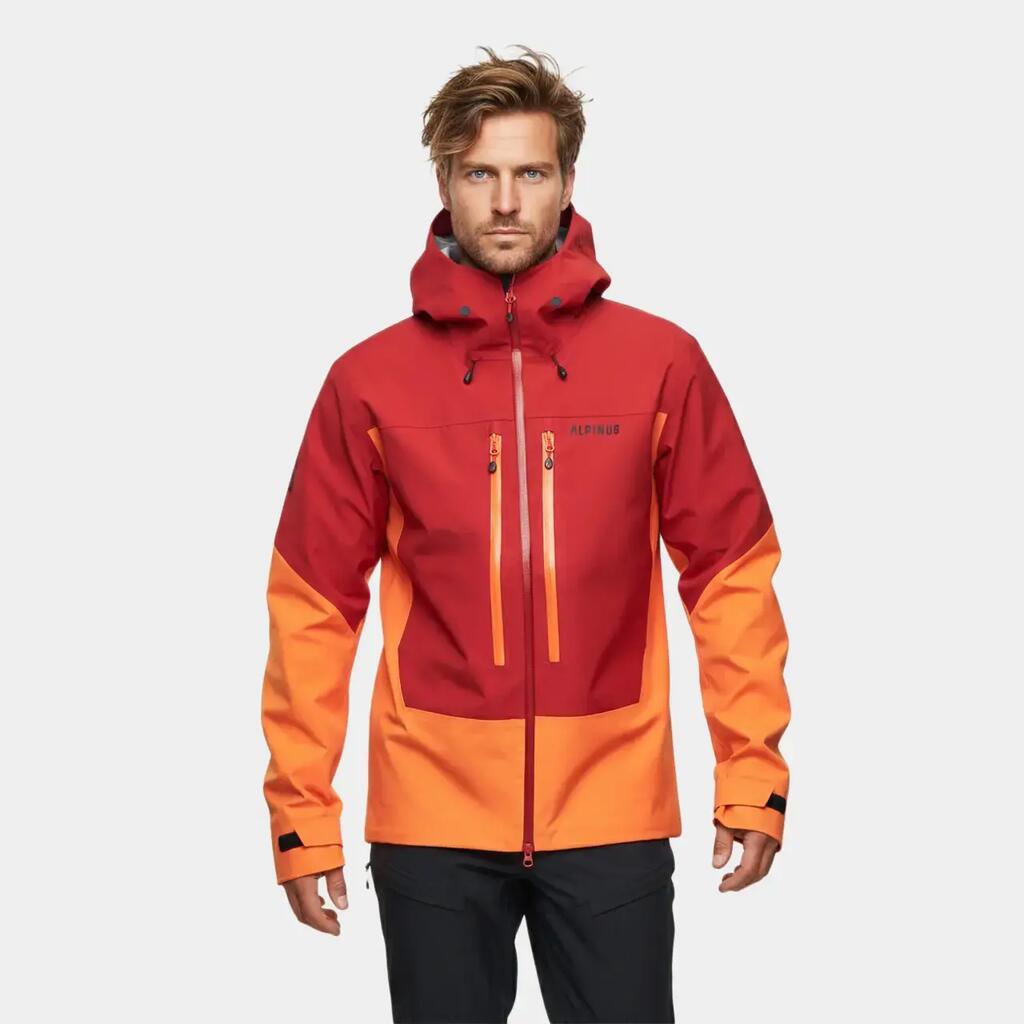 Alpinus Besso men's waterproof hardshell trekking jacket