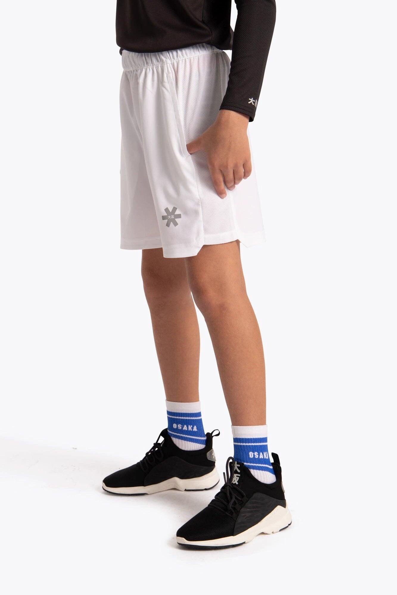 Pantalón corto de entrenamiento Osaka para niños | Blanco 6/6