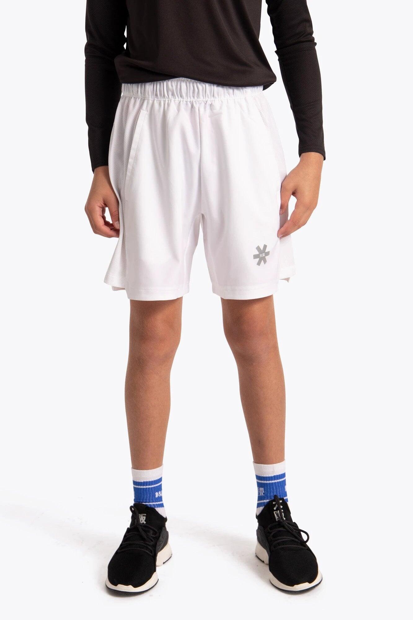 Pantalón corto de entrenamiento Osaka para niños | Blanco 4/6